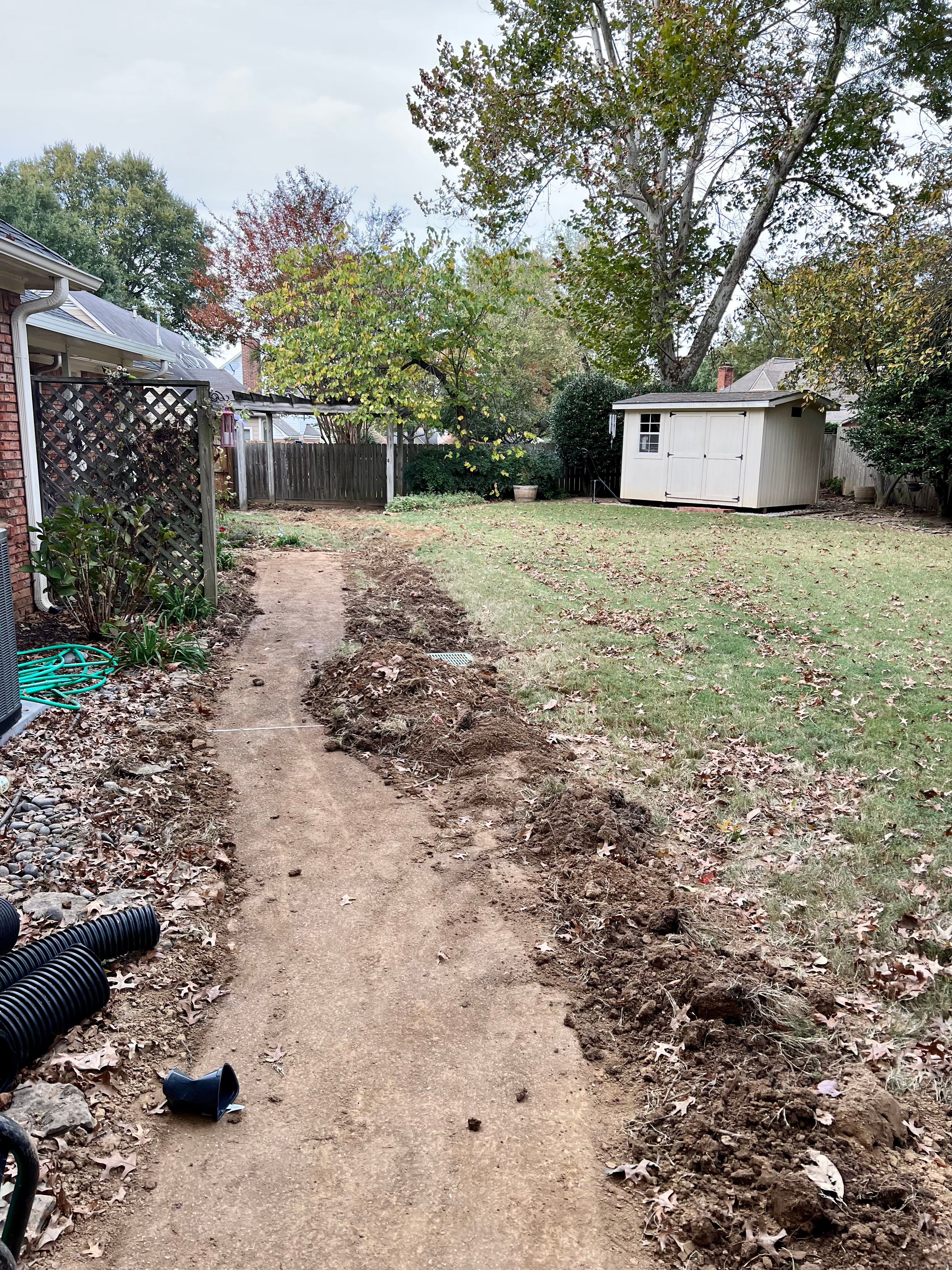 Patrick Drainage & Landscape  for Emory's Garden Landscape Emporium in Memphis,  TN