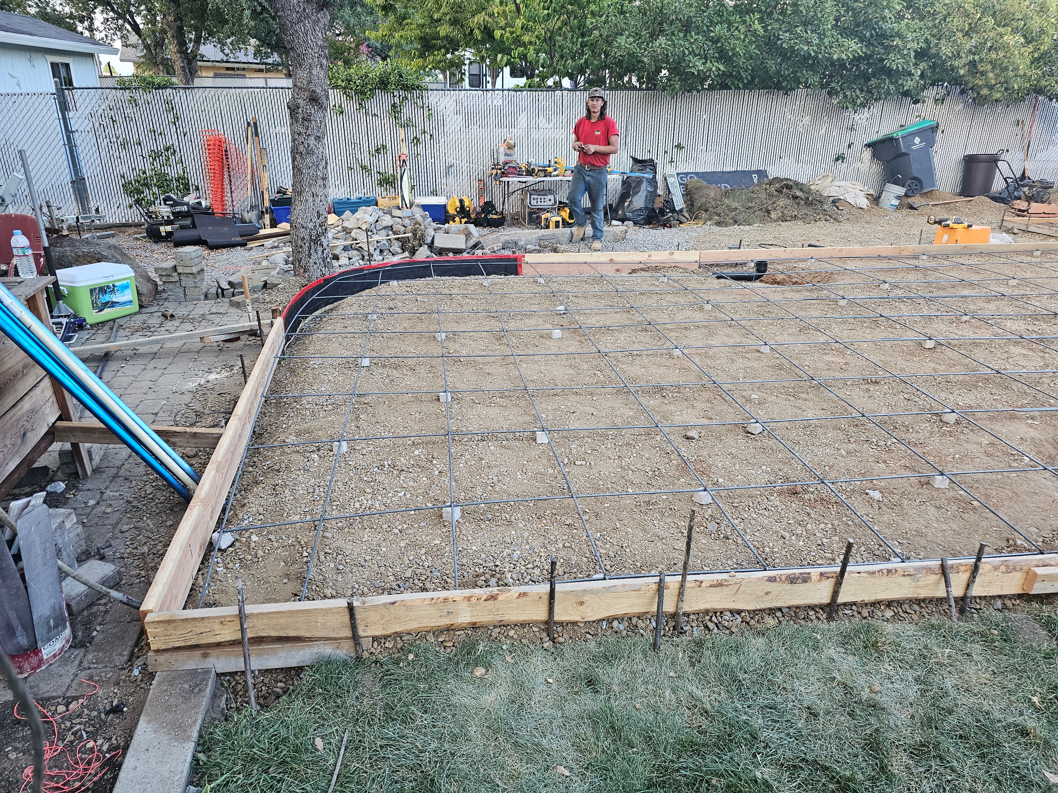 Concrete for Austin LoBue Construction in Cottonwood, CA