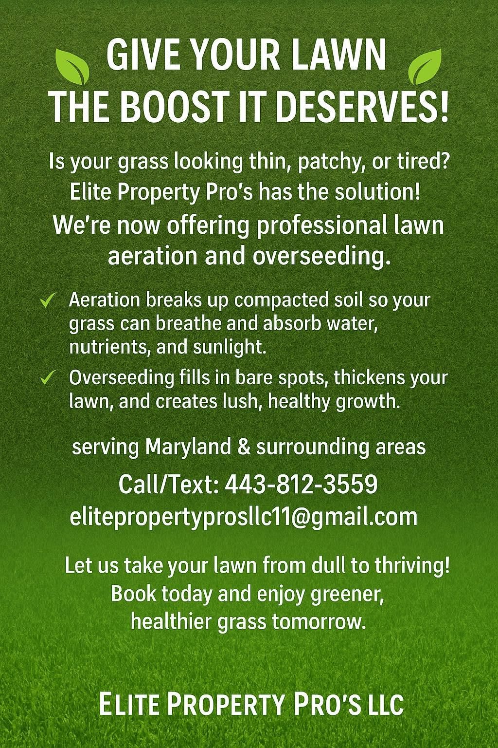  for Elite Property Pro’s LLC in Taneytown, MD