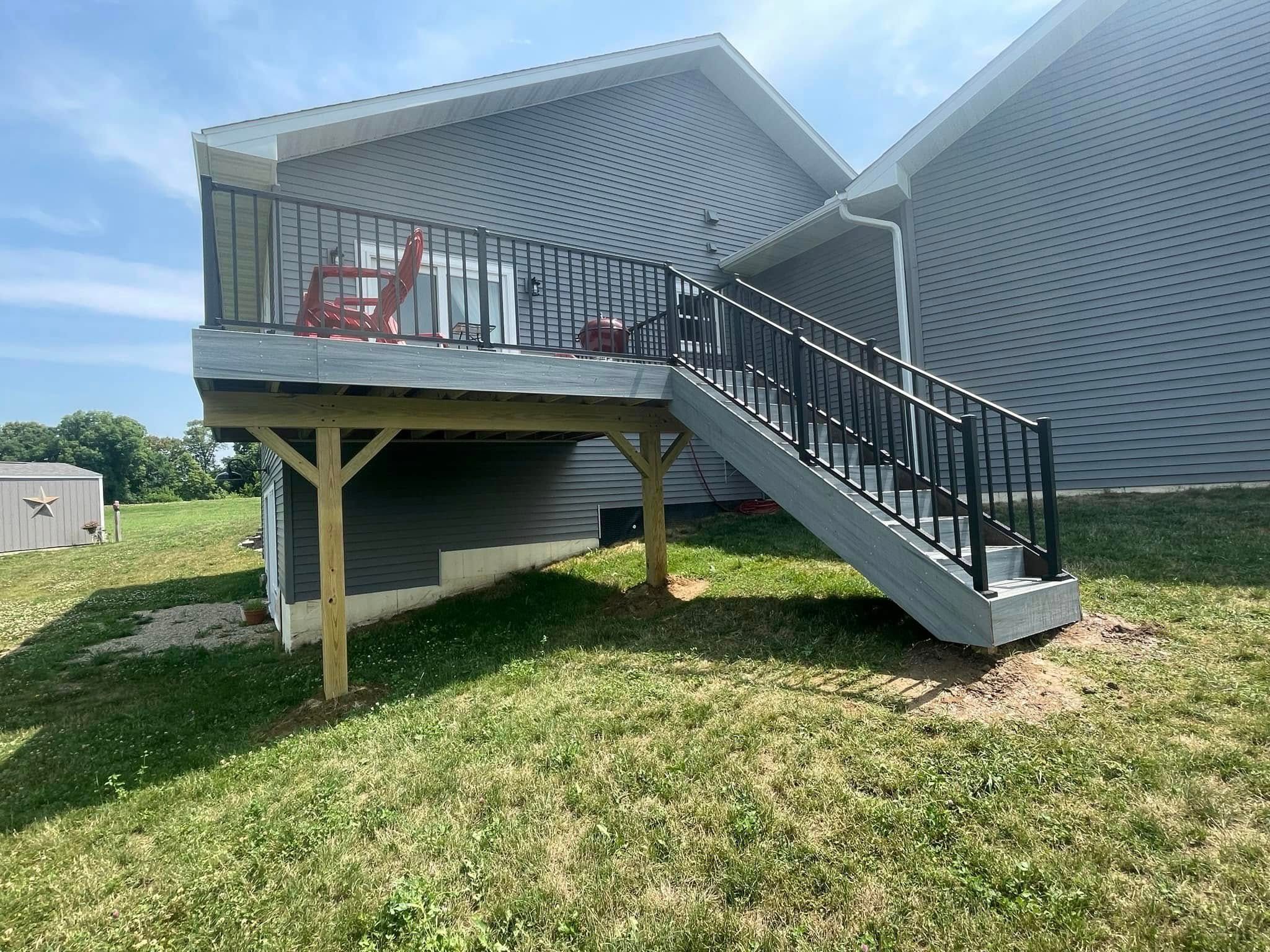 Exterior Renovations for Goeke Construction LLC in La Farge, WI