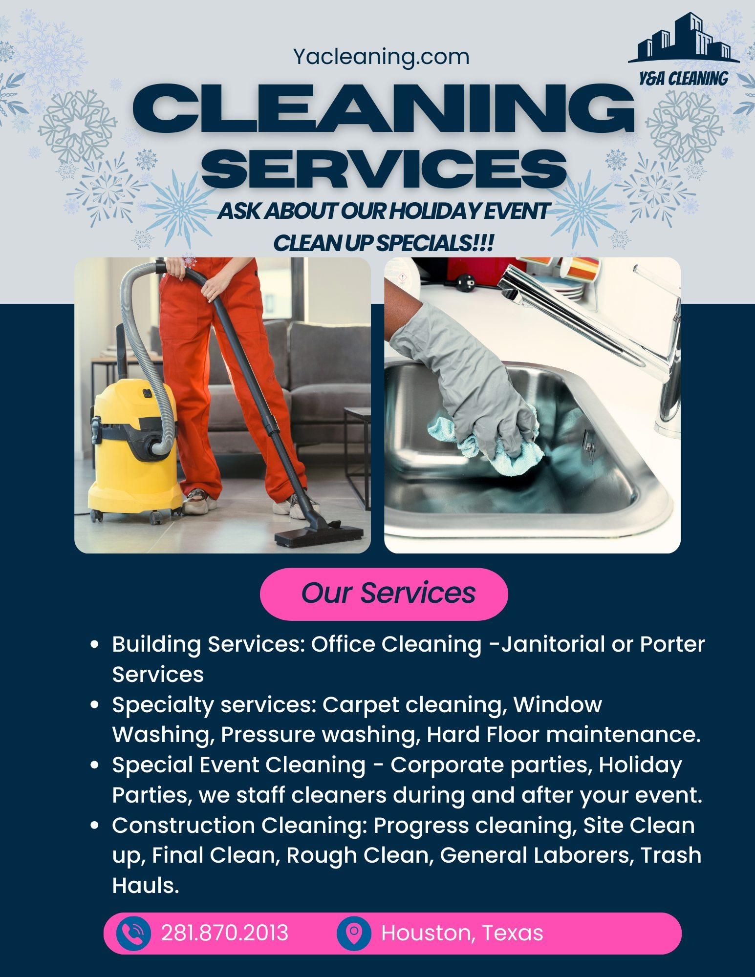  for Y&A Cleaning LLC in Houston, TX