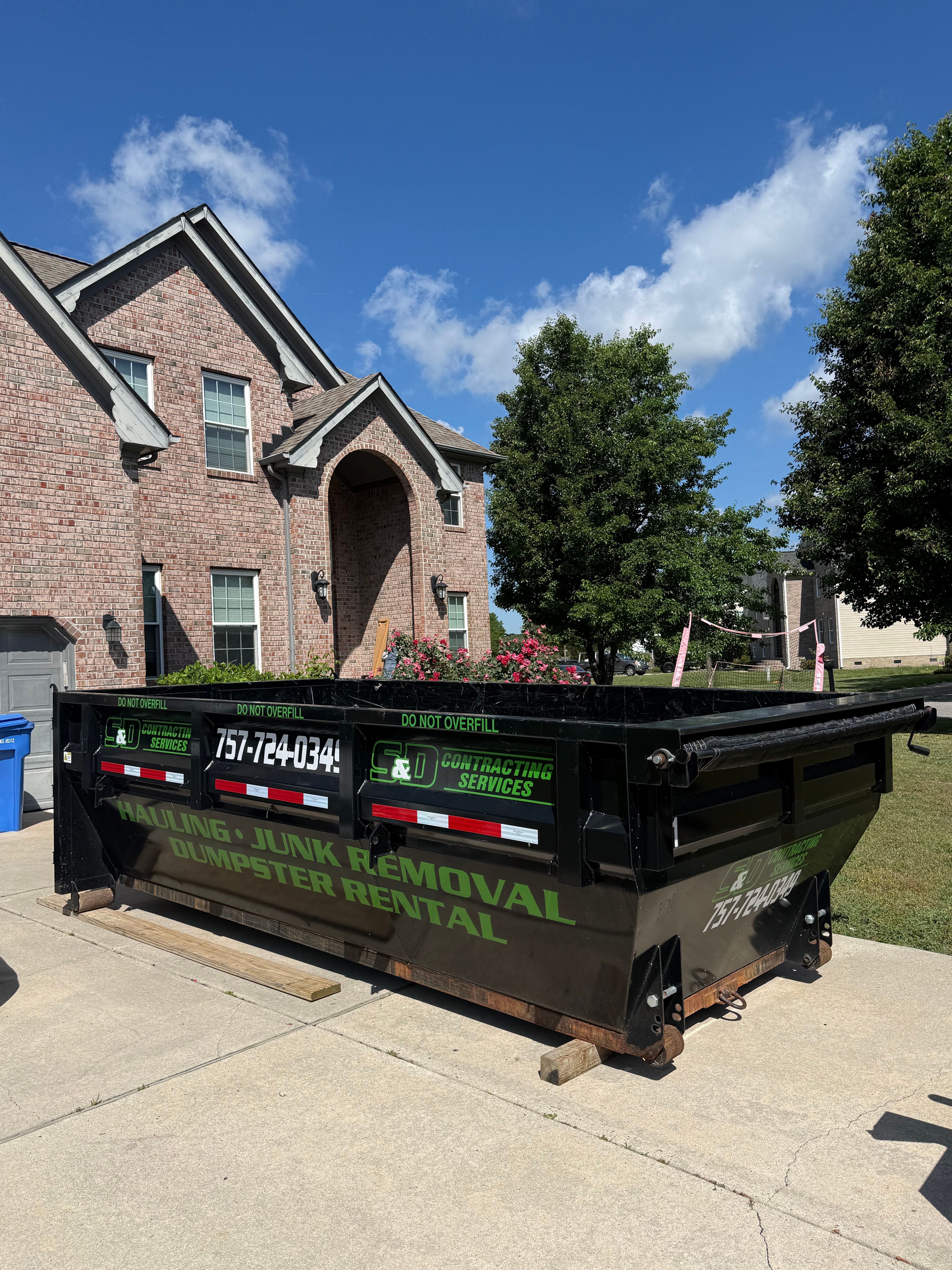  for S & D Dumpsters & Junk Removal in Virginia Beach, VA