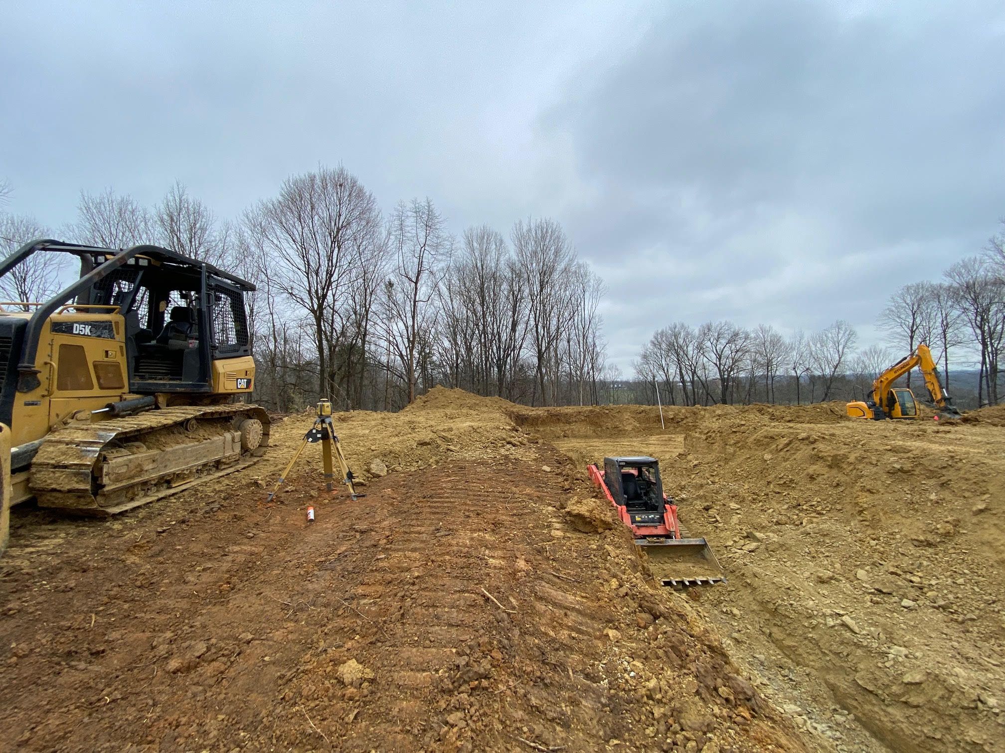 Excavating for Louisville Earth Movers in Crestwood, KY