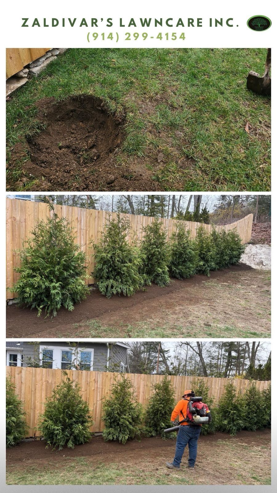  for Zaldivar’s Lawn Care INC  in Peekskill, NY