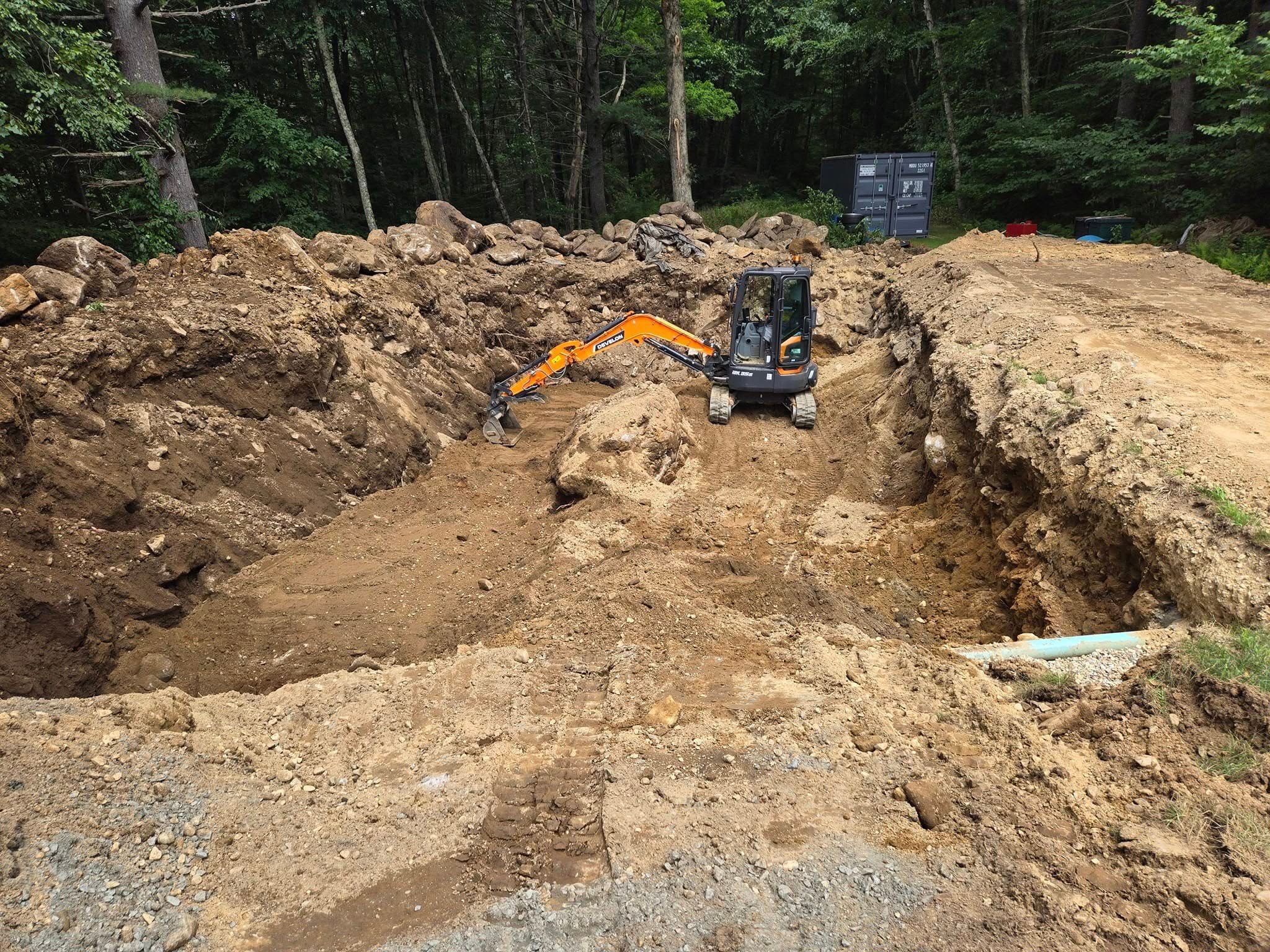  for MJS Excavating in Hardwick, MA