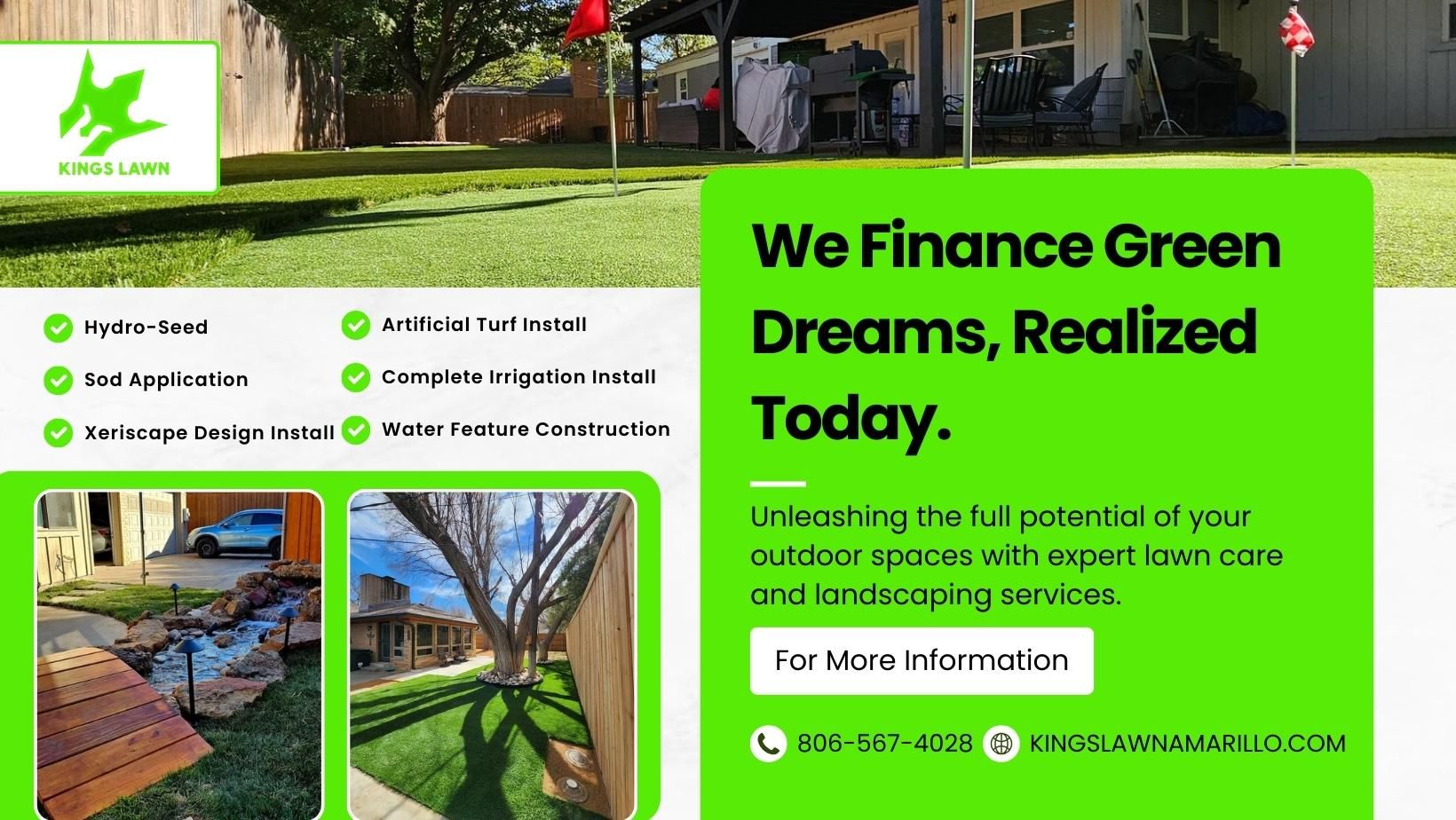  for KINGS LAWN SERVICE LLC in Amarillo, TX