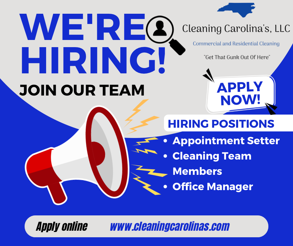  for Cleaning Carolina’s LLC in Greensboro, NC