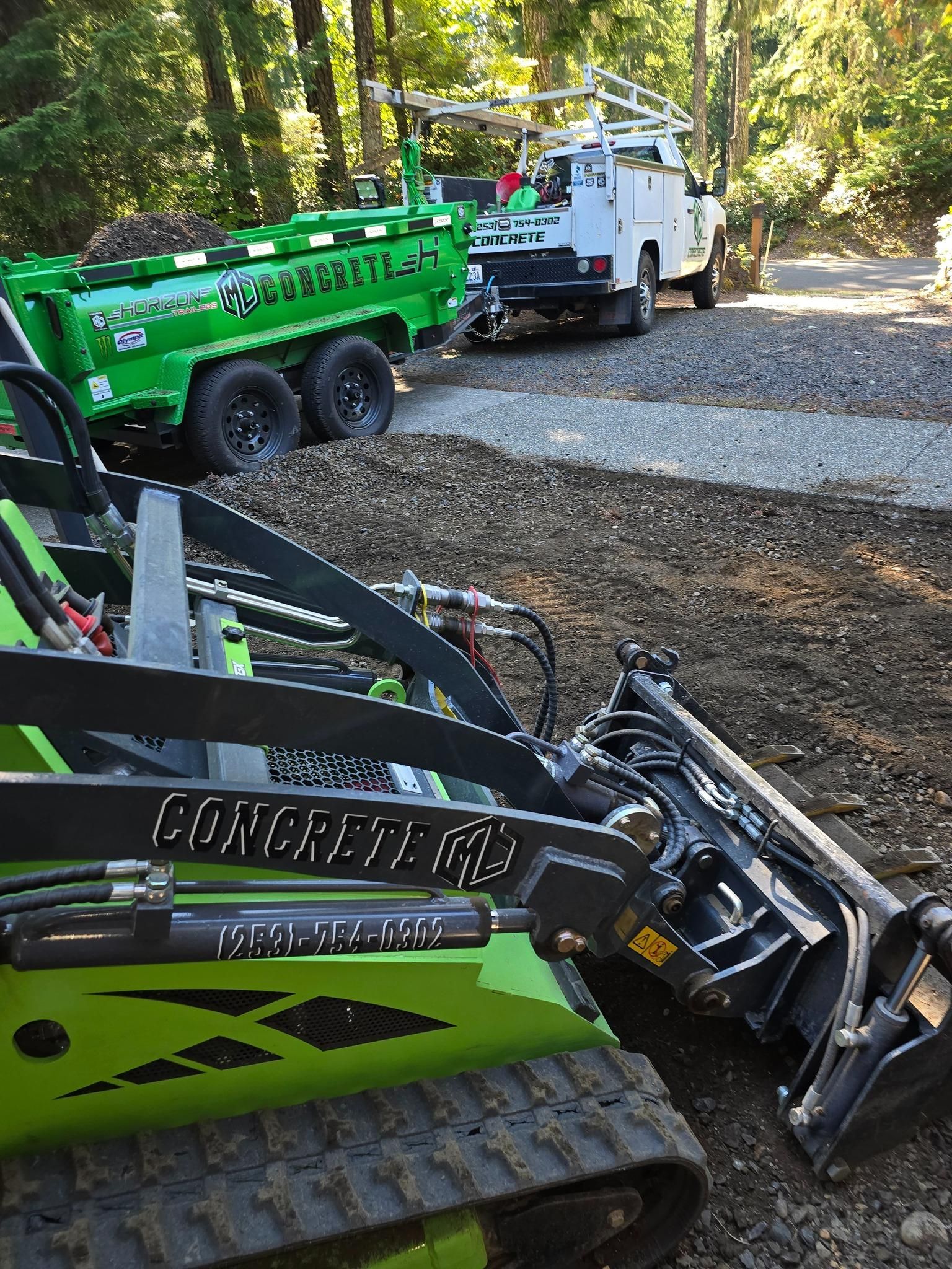  for MC concrete in Shelton, WA