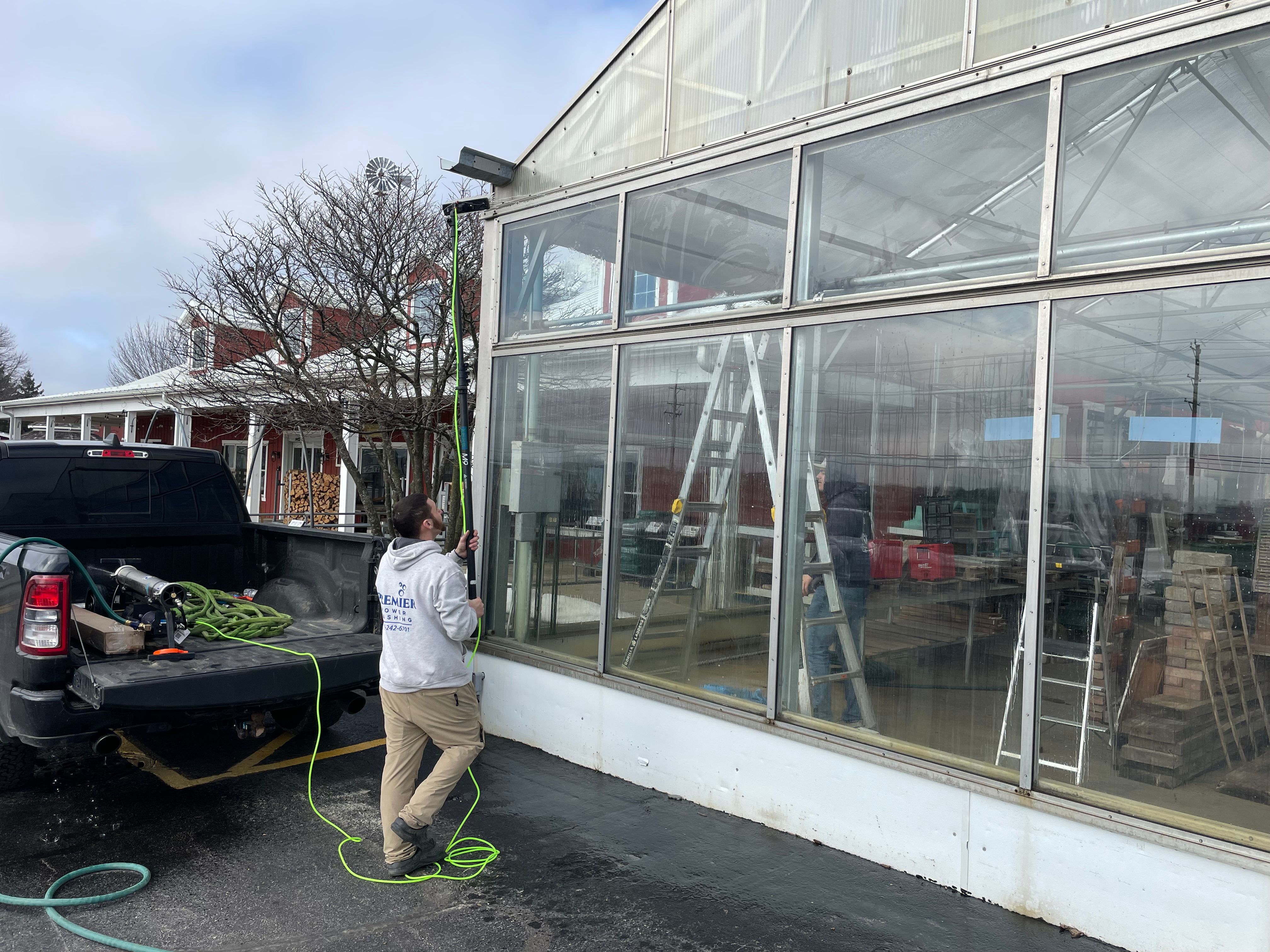 Window Washing for Premier Partners, LLC. in Volo, IL