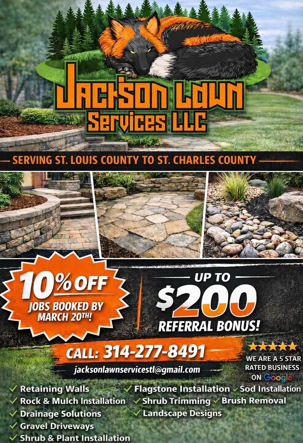  for Jackson Lawn Services LLC in St Louis, MO