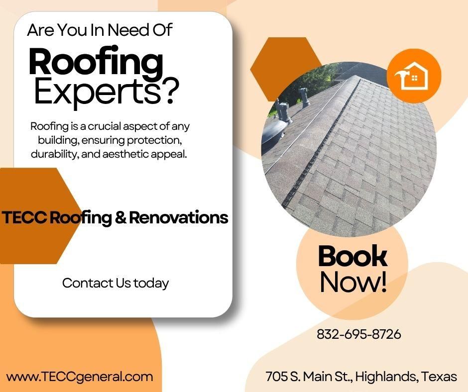  for TECC Roofing & Renovations in Harris County, TX