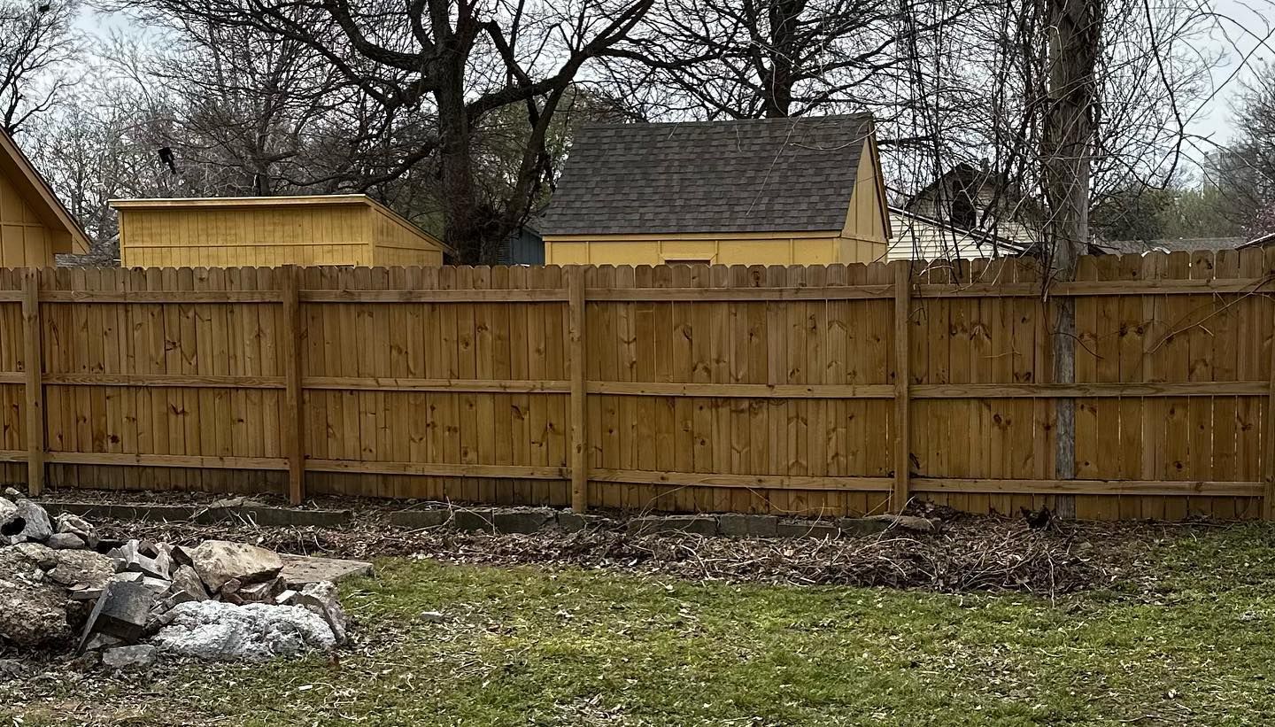 Fence for Lawn Dogs Outdoors Services in Sand Springs, OK
