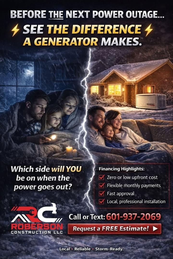  for Roberson Construction in Jackson, MS