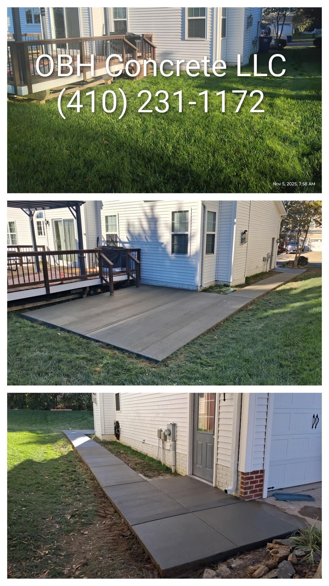 All Photos for OBH Concrete LLC in Lusby, MD