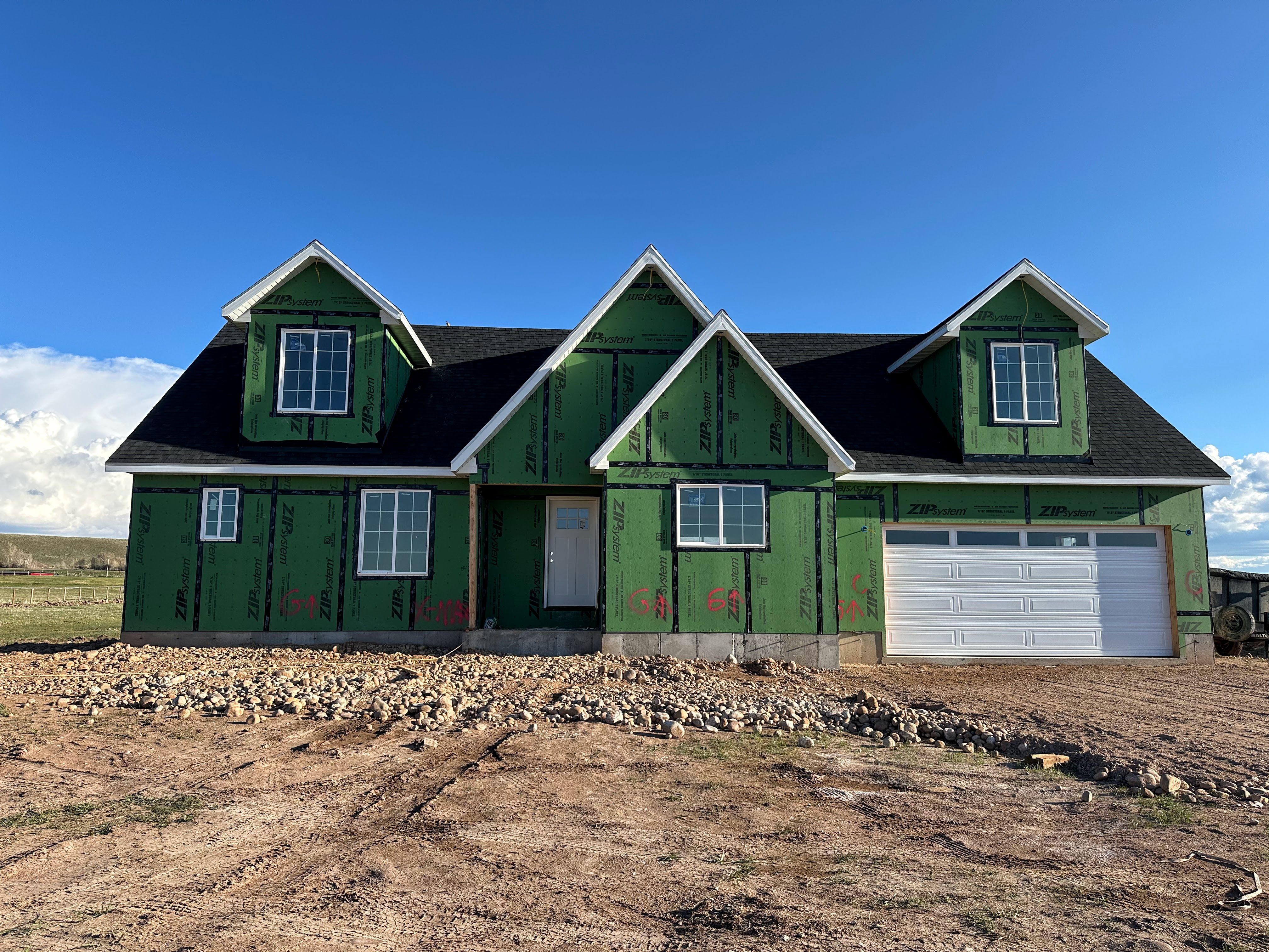 Custom Home Design for JR Prime in Lyman, WY
