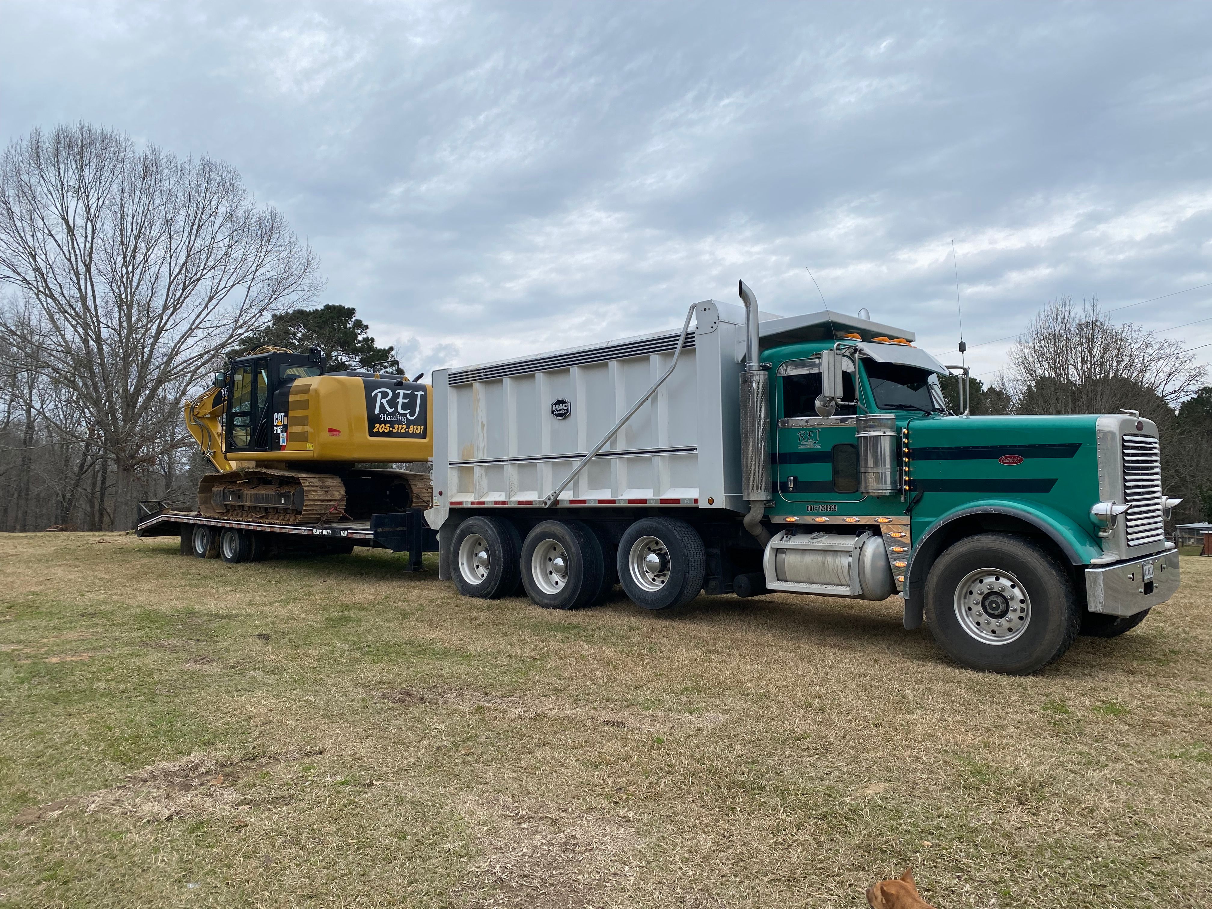  for REJ Hauling in Jemison, AL