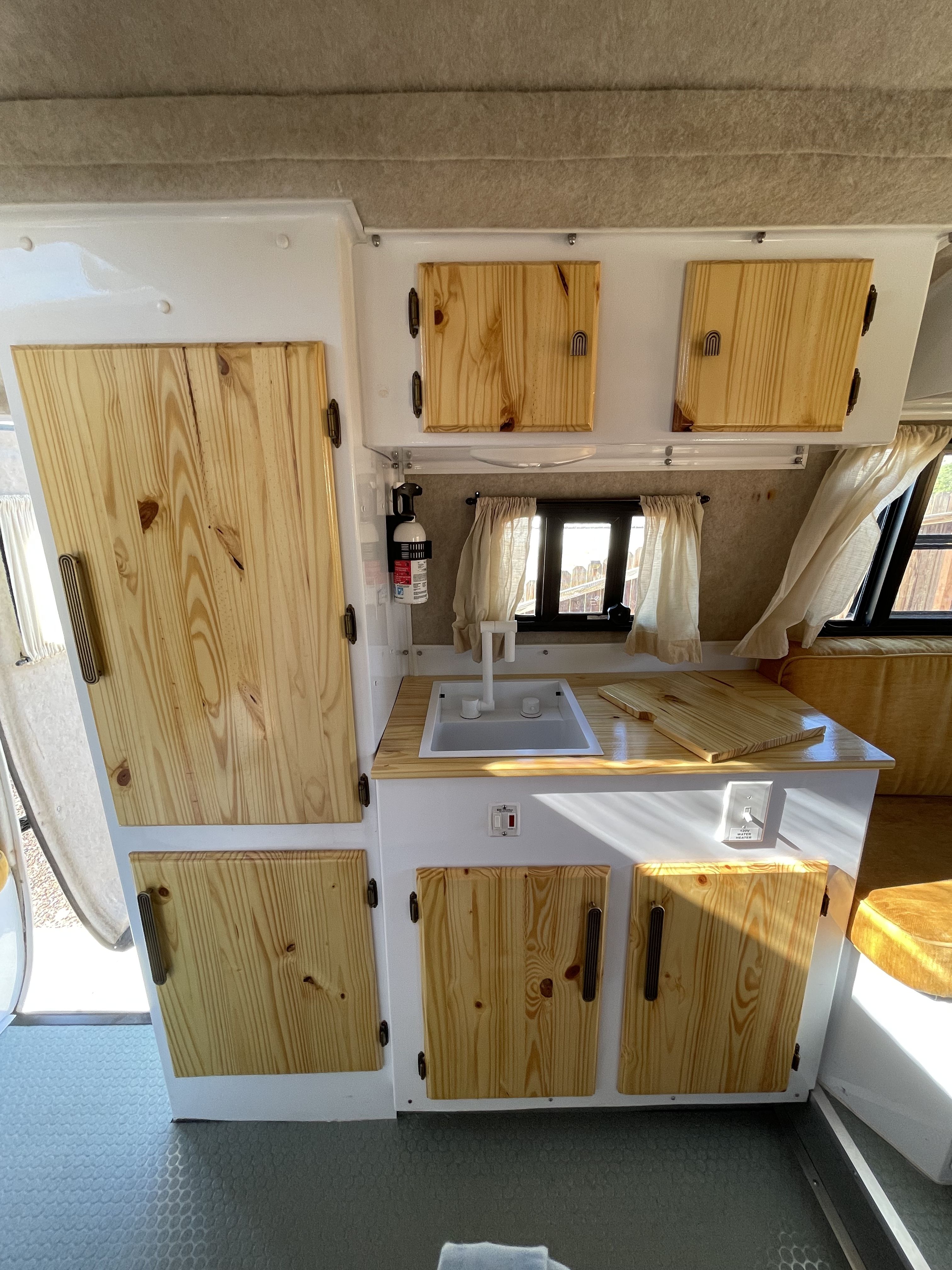 Scamp Travel Trailer for Mauka to Makai RV Renovations in Los Angeles, CA