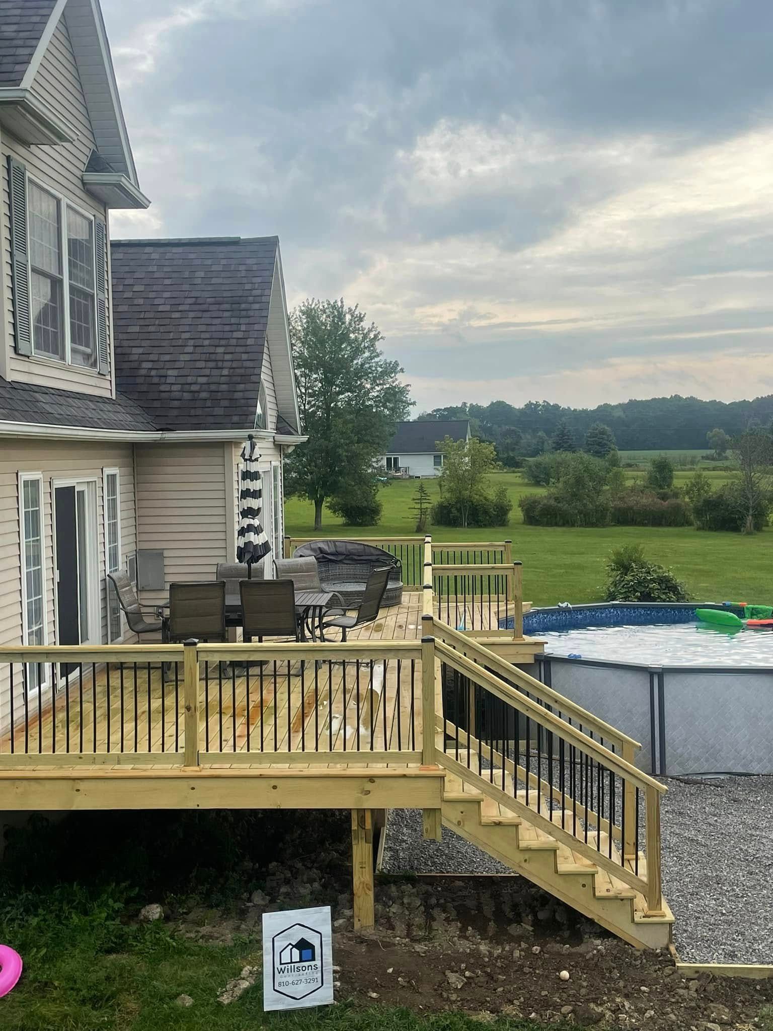  for Willson's Contracting in Davison, MI