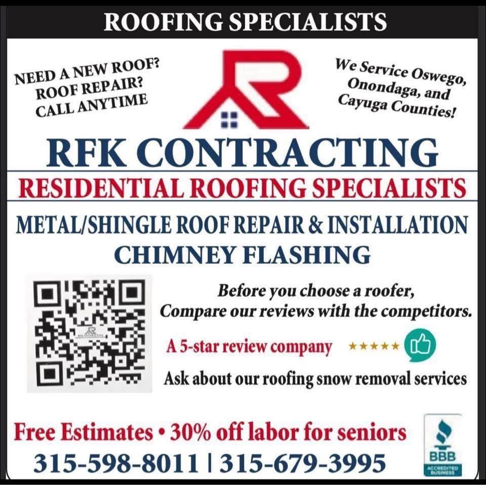  for RFK Contracting in Wolcott, NY