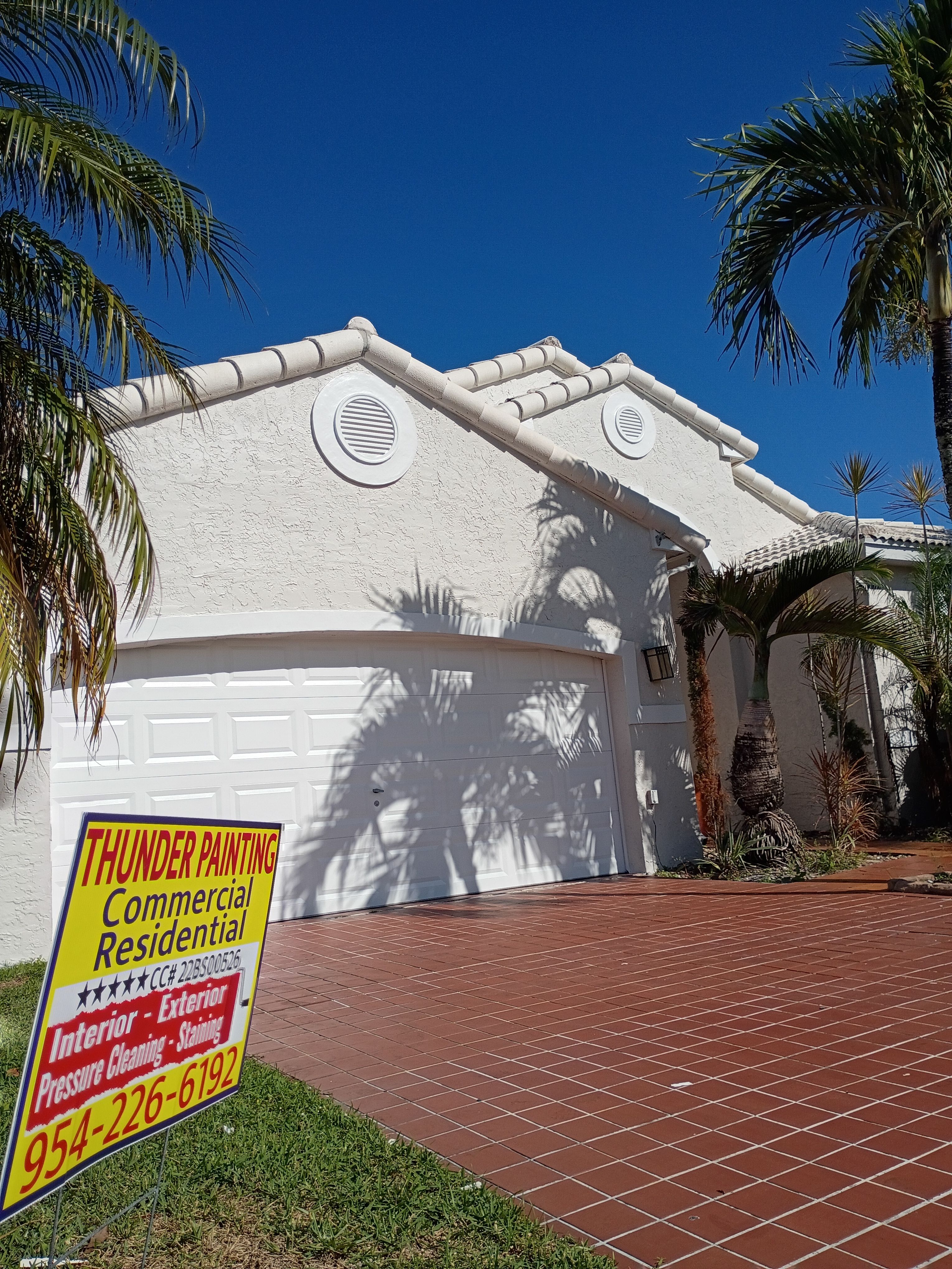  for Thunder Painting Services in Broward County, FL