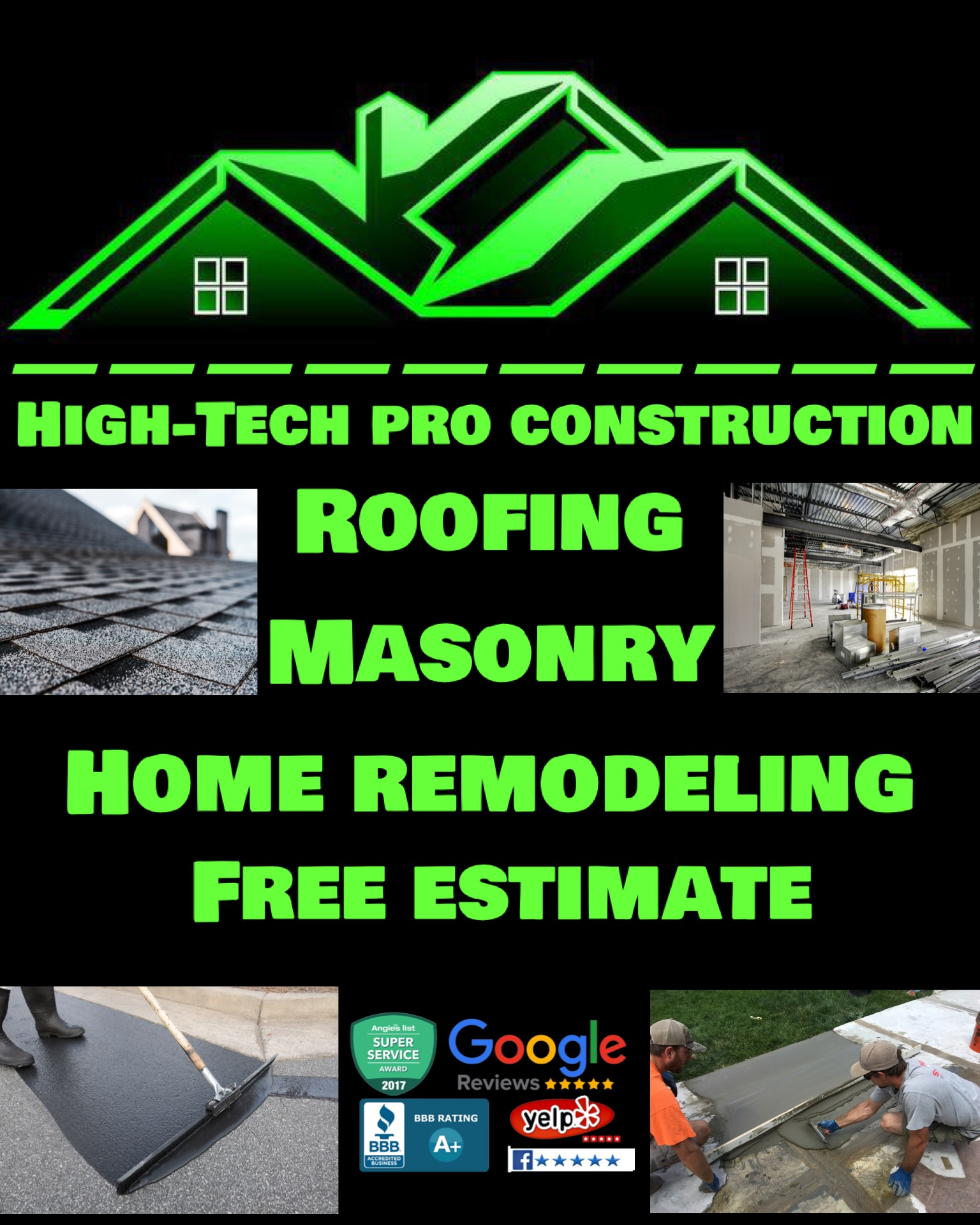  for High Tech Pro-Construction in Elmhurst, IL