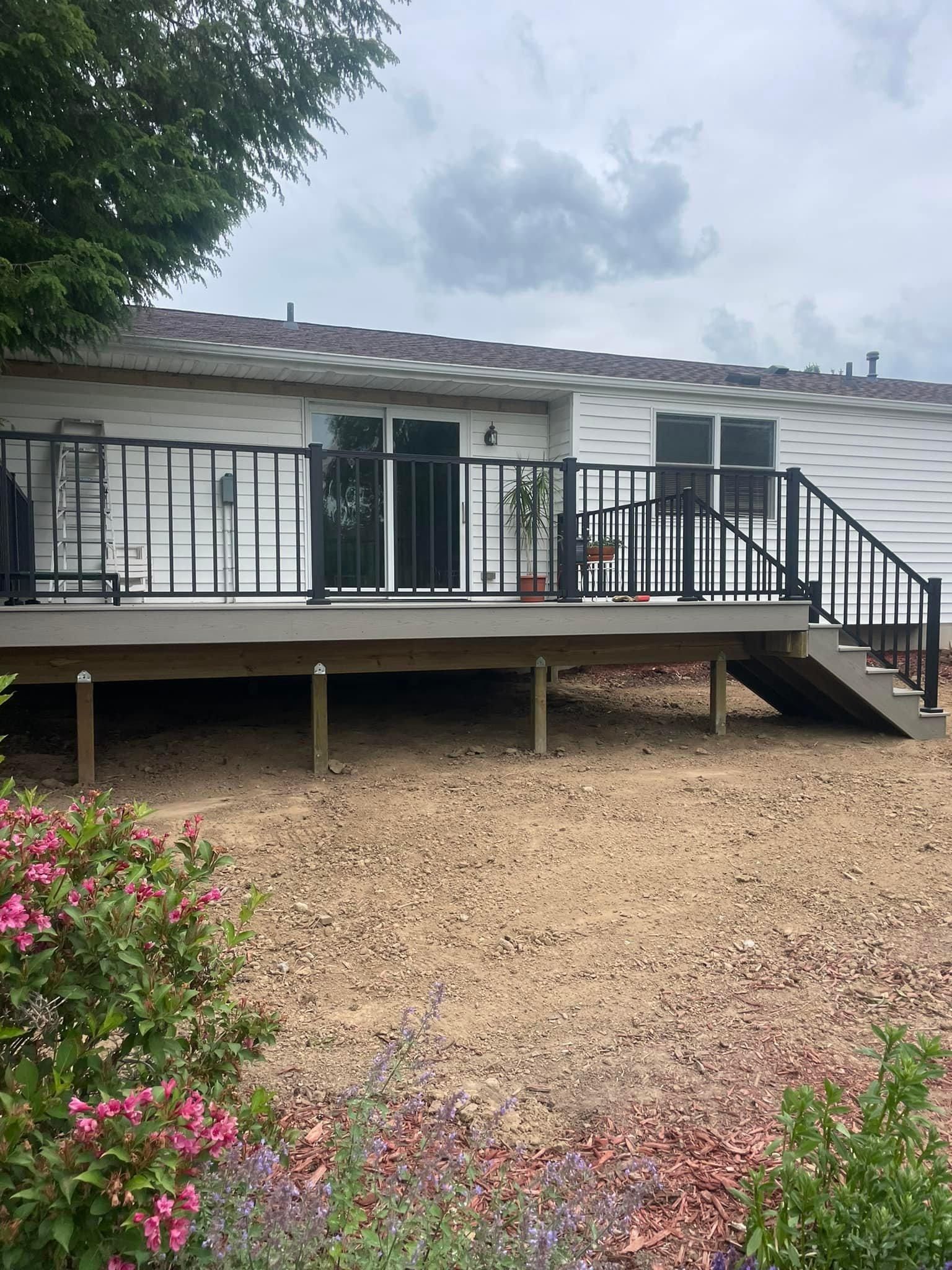 Deck & Patio Installation for BASE Contracting in Dundee,  MI