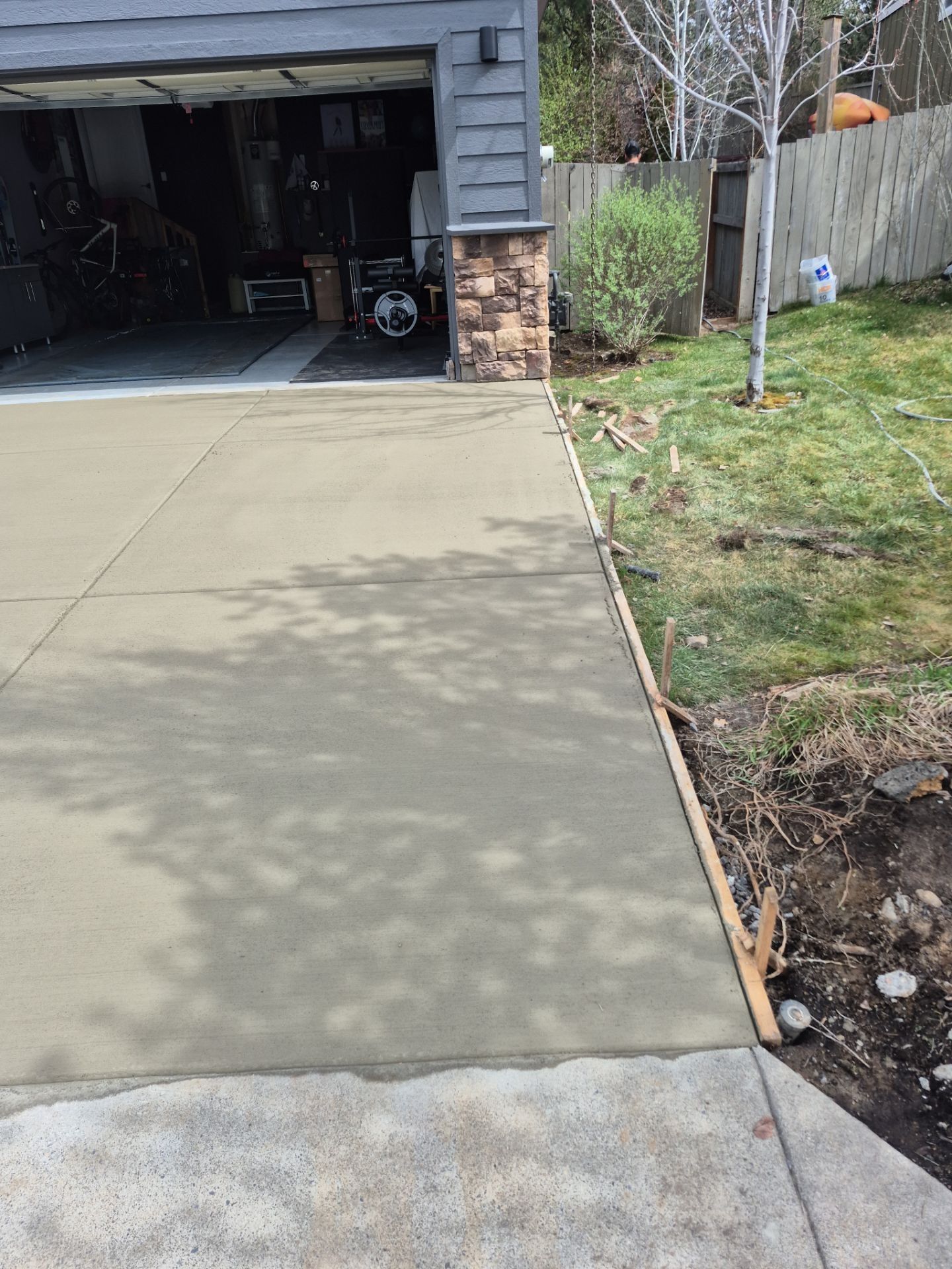 Stamped Concrete for TJR Concrete and Construction in Bend, OR