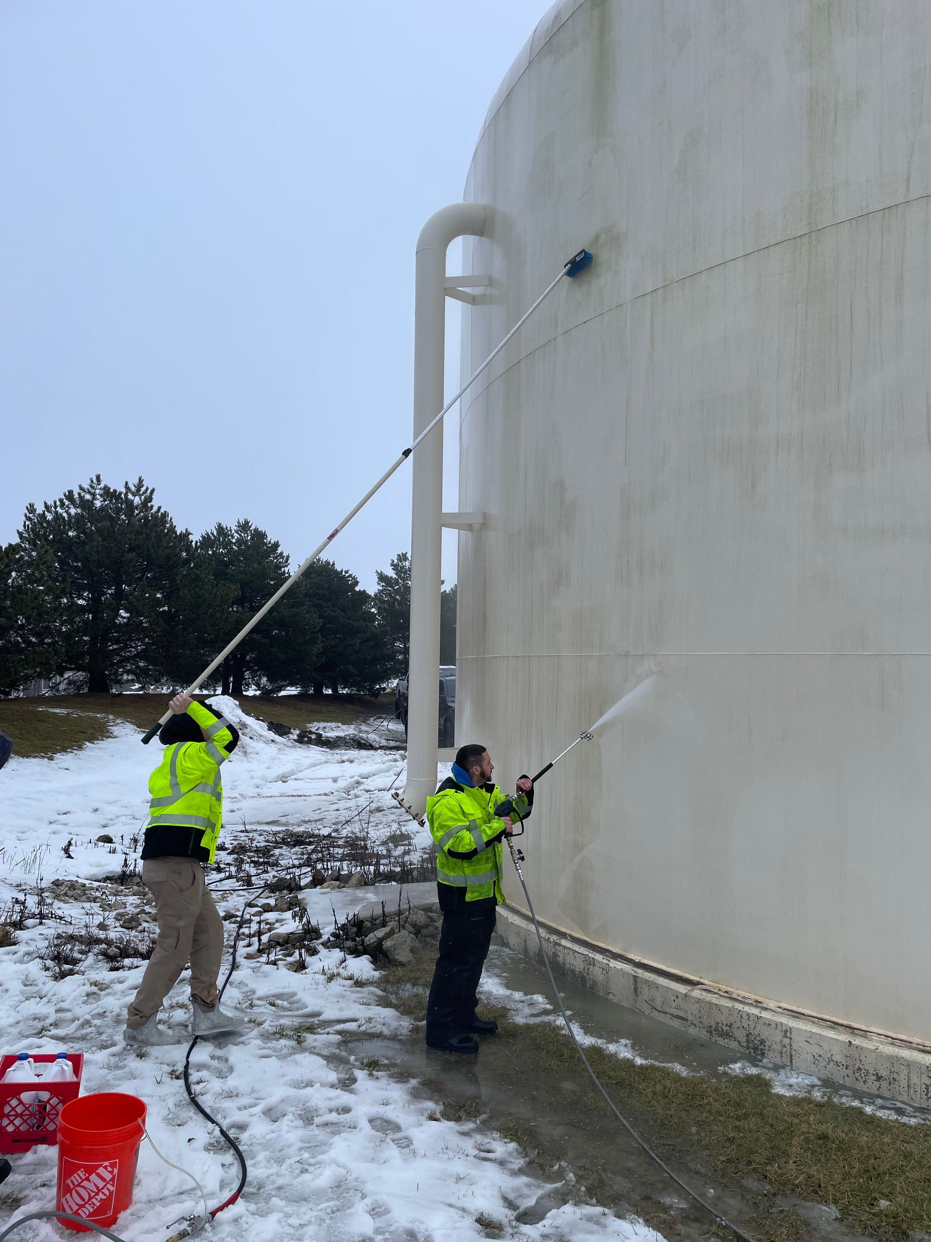 Pressure Washing for Premier Partners, LLC. in Volo, IL