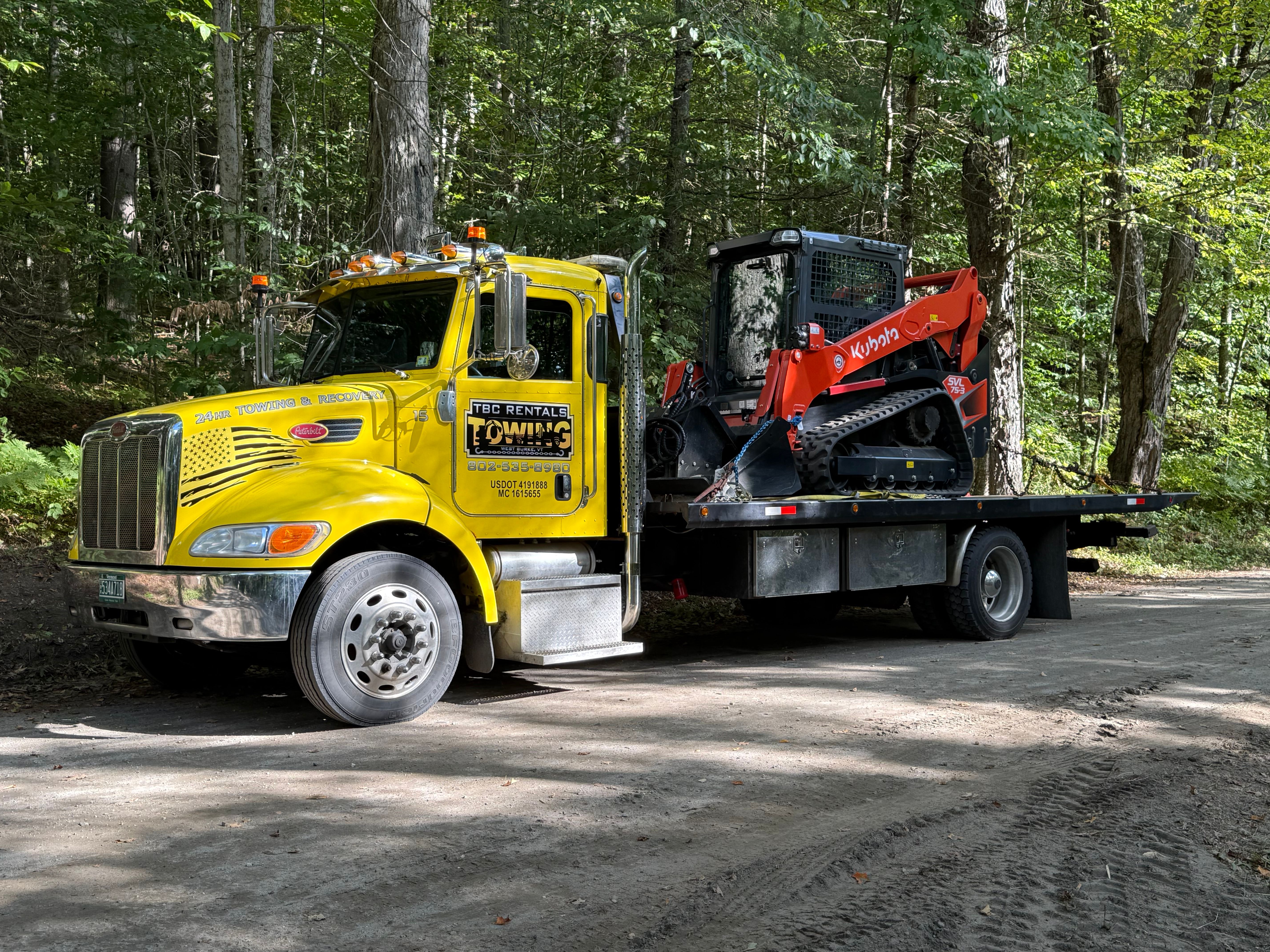  for TBC Towing in Burke, VT