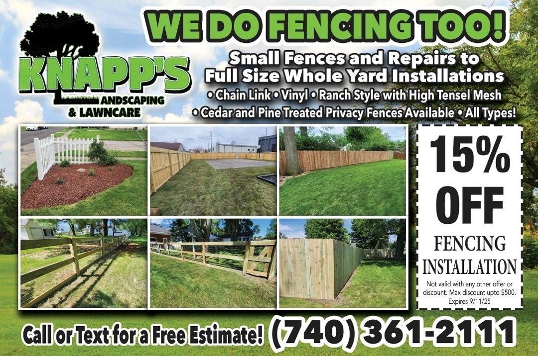  for Knapps Landscaping and Lawn Care in Marion, OH