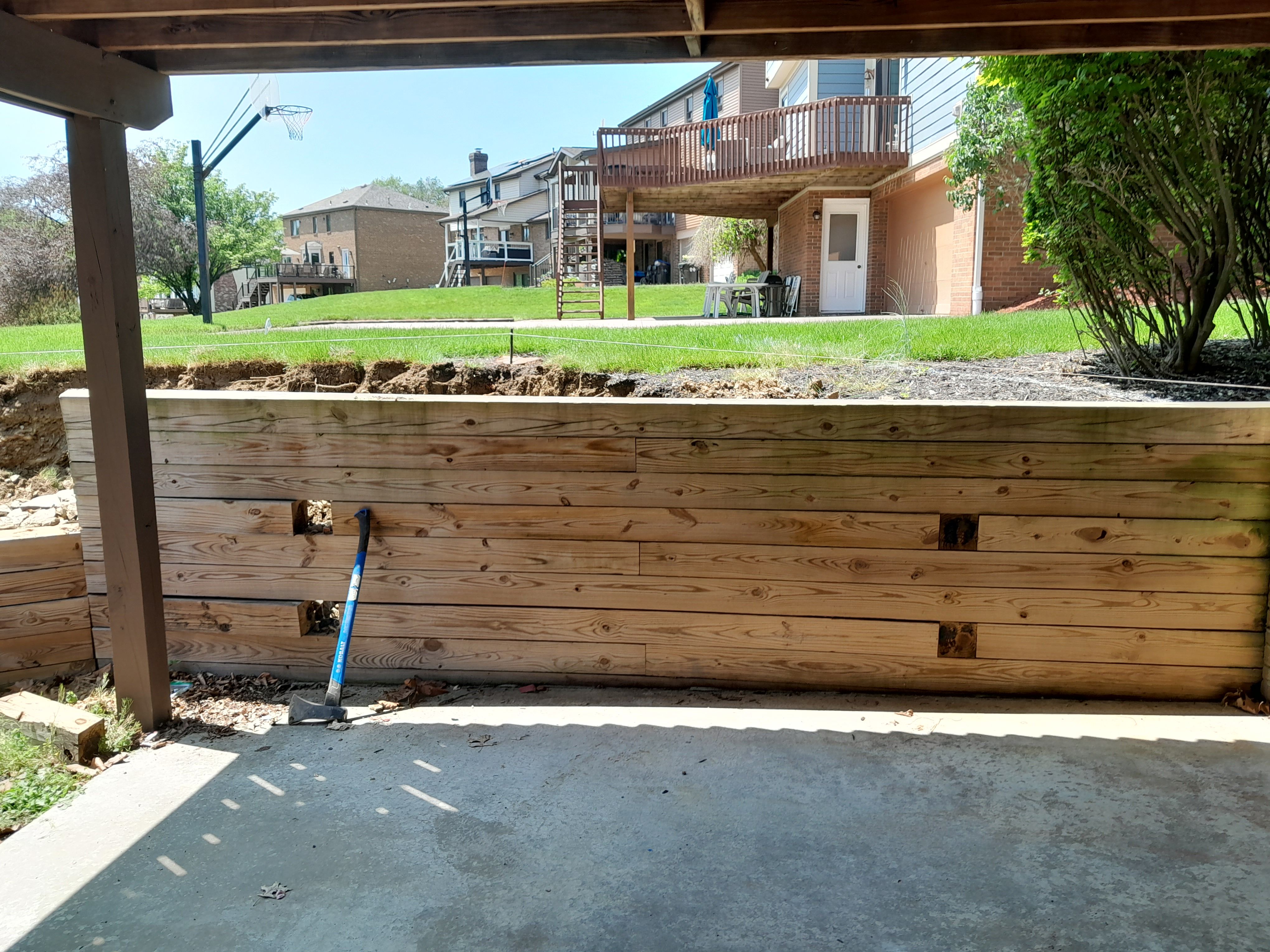 Retaining Wall  for Joseph Little Home Improvements in Pittsburgh, PA