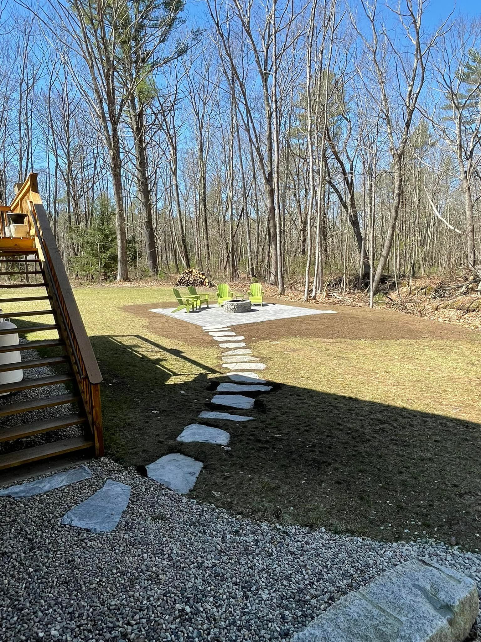 Hardscaping for Pine Stream Property Management in Waterboro, ME