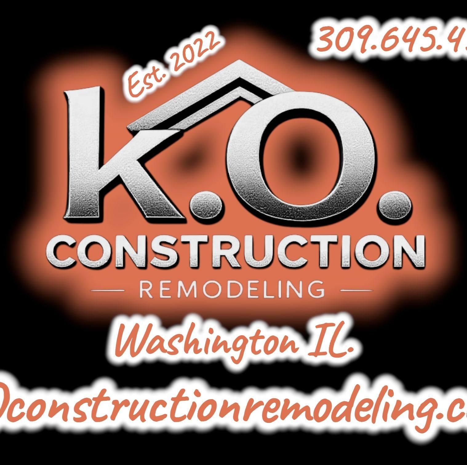  for K.O. Construction & Remodeling in Washington, IL