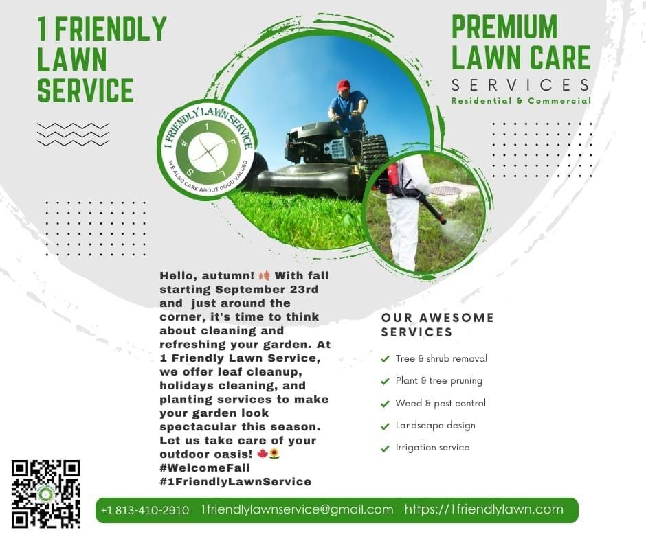  for 1 Friendly Lawn Service in Tampa, FL