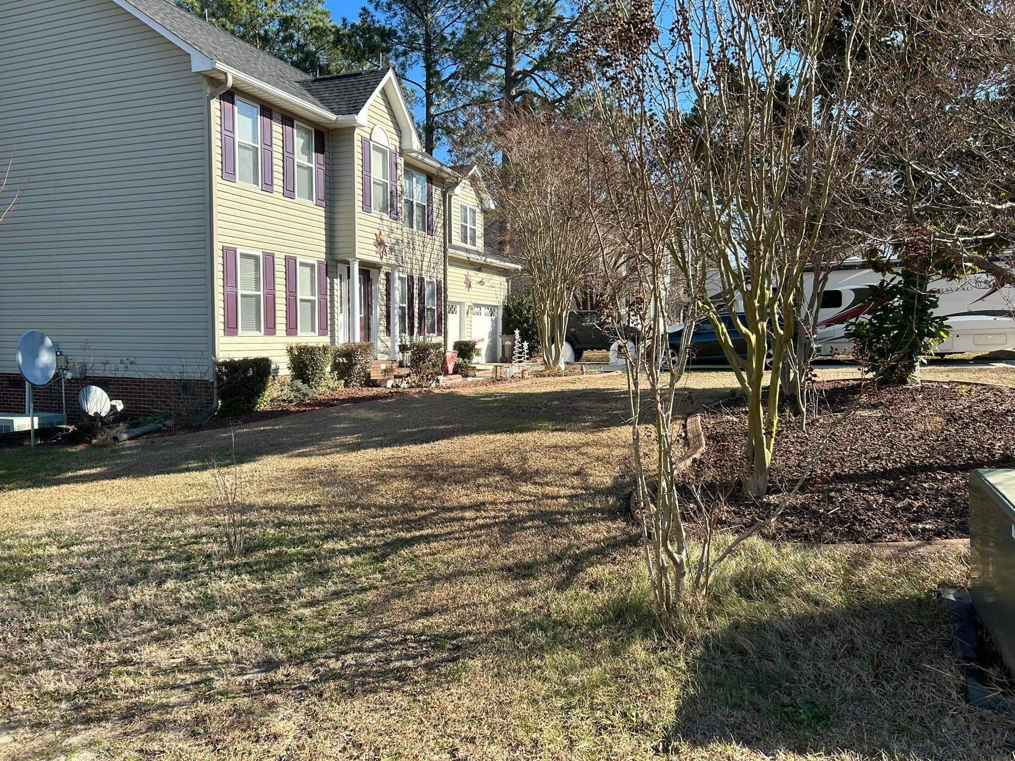 Mowing for Hart and Sons in Transylvania County, North Carolina