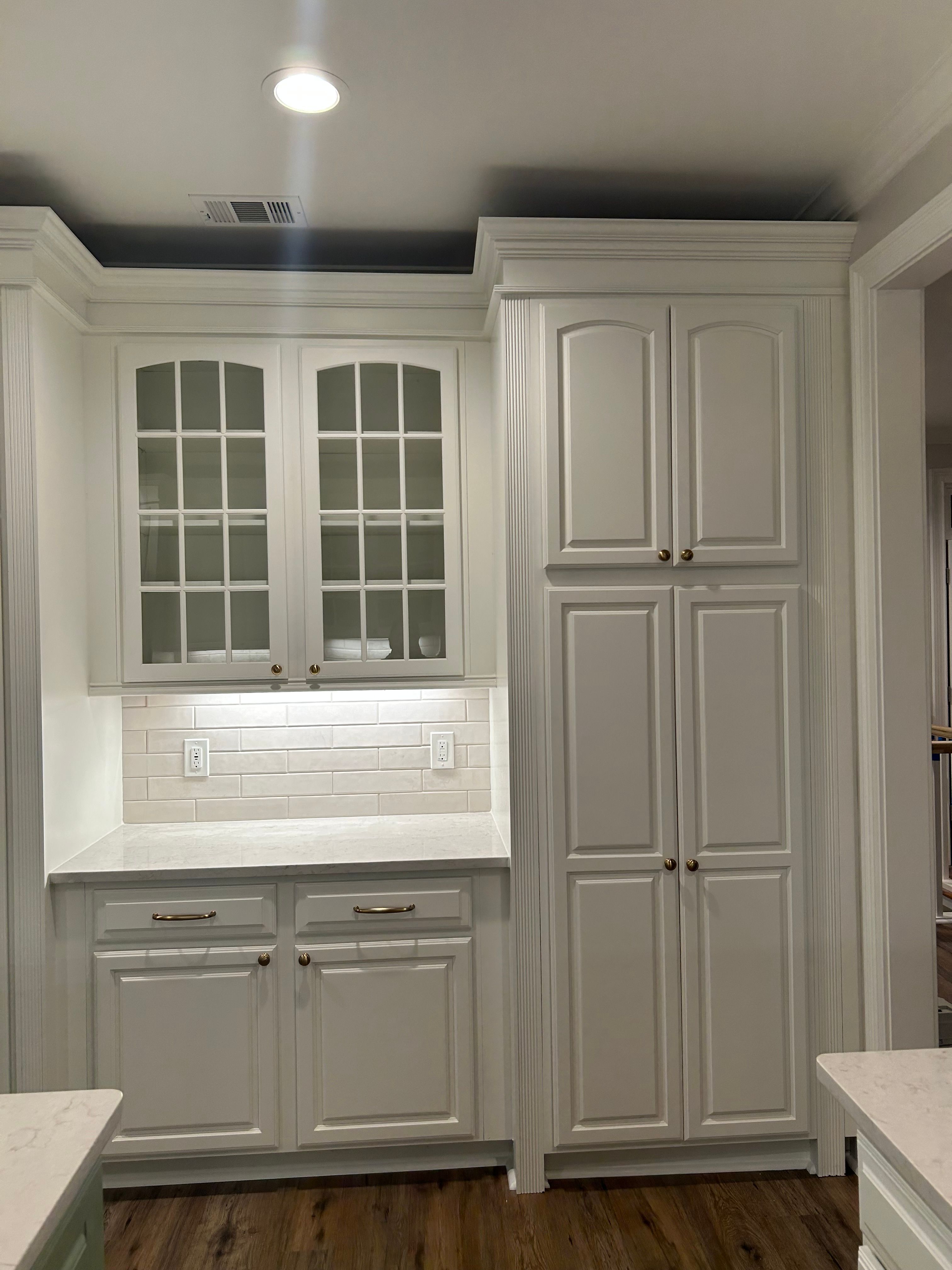 Cabinet refinishing  for Mathis Painting Services & Restoration in Covington, GA