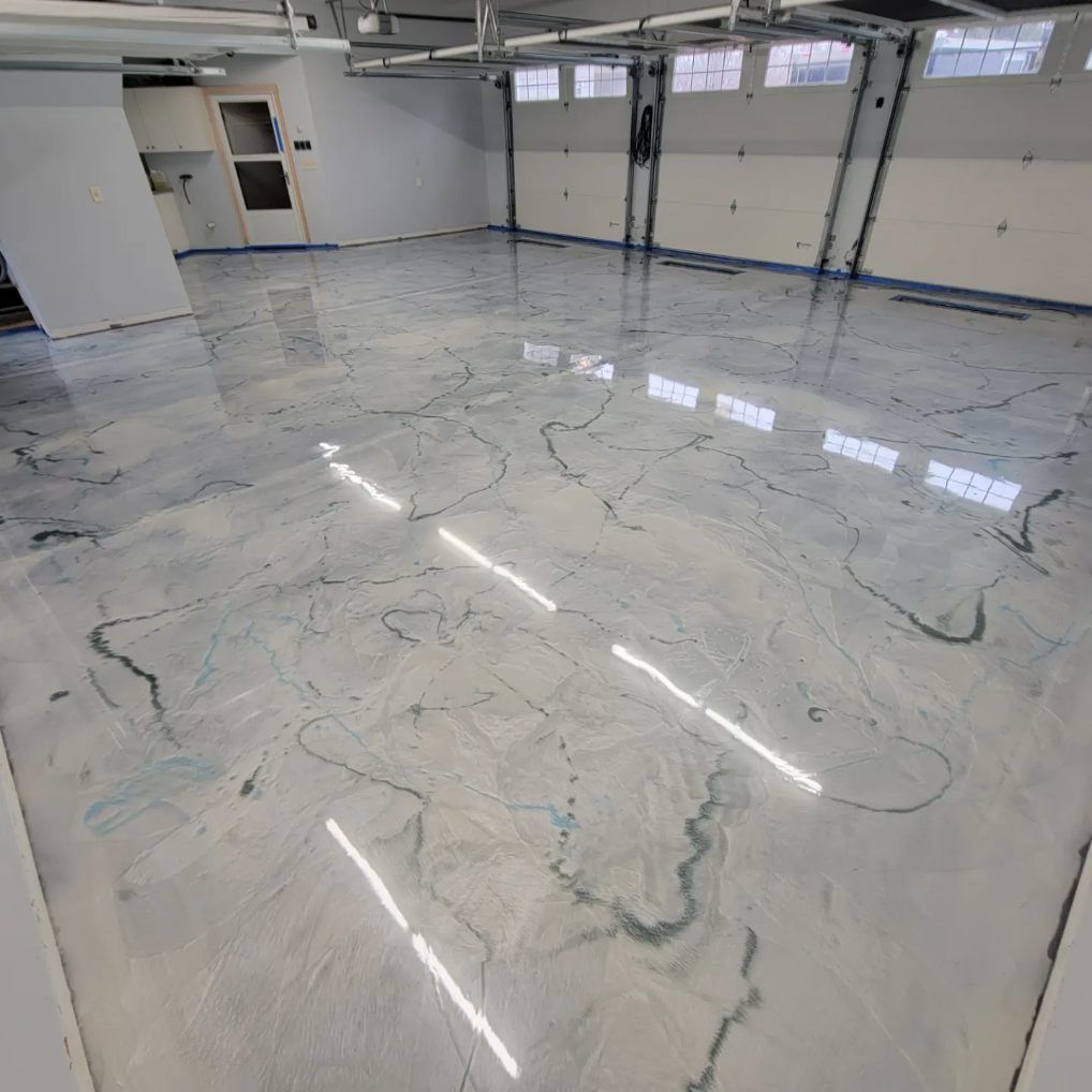 Metallic Epoxy Floors for Custom Concrete Coatings in Battle Lake, MN