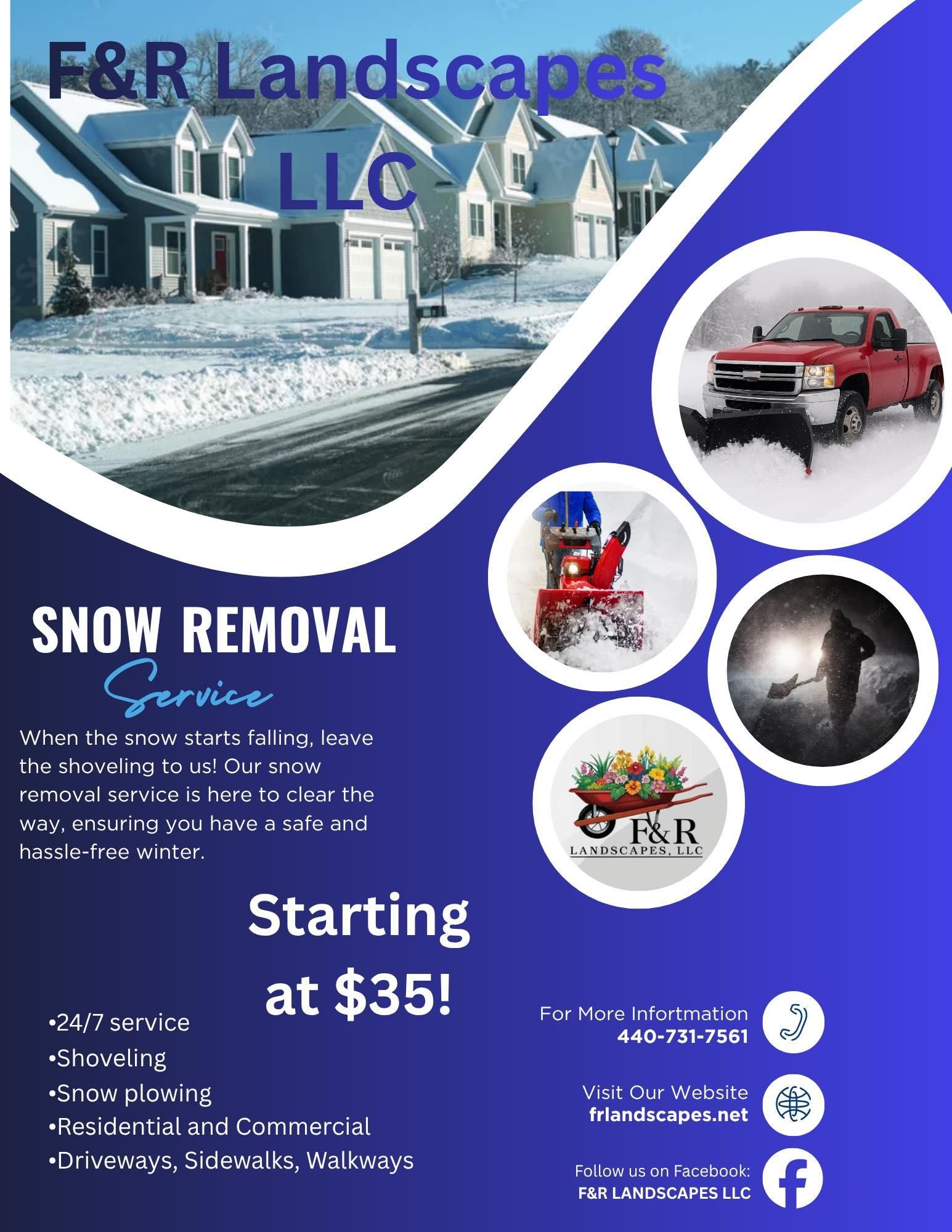  for F&R Landscapes in Lagrange, OH