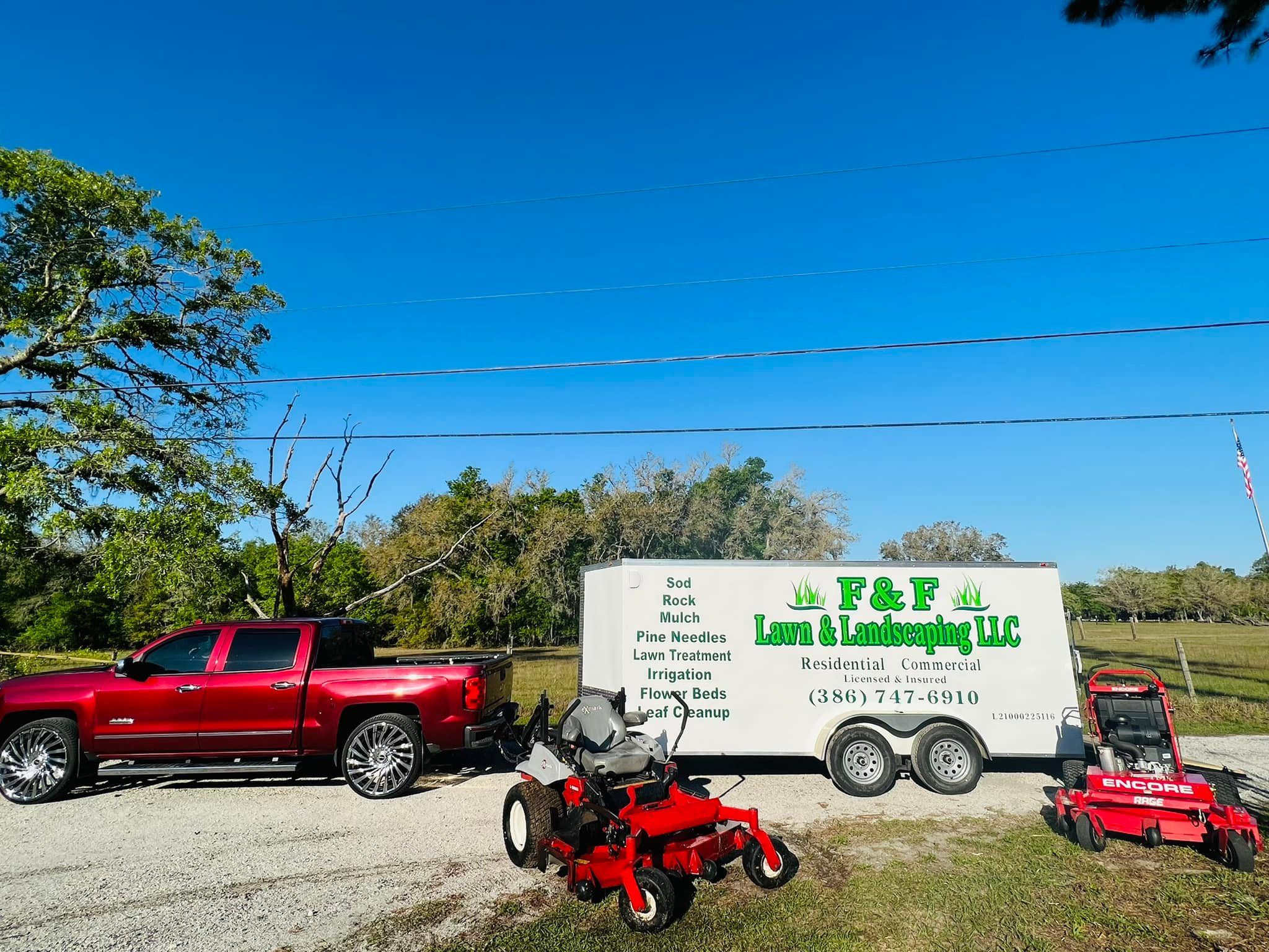 Hardscaping for F & F Lawn & Landscaping LLC in Crescent City, FL