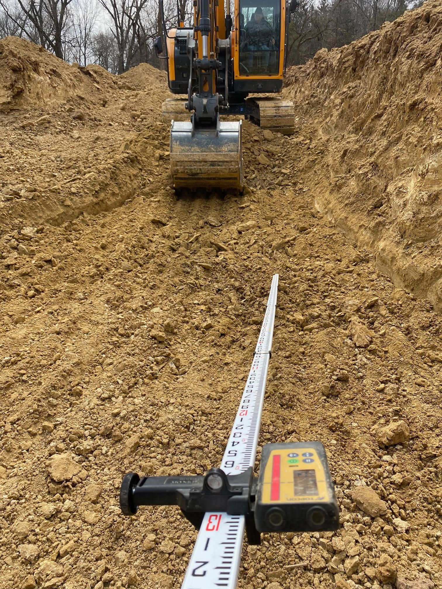 Excavating for Louisville Earth Movers in Crestwood, KY