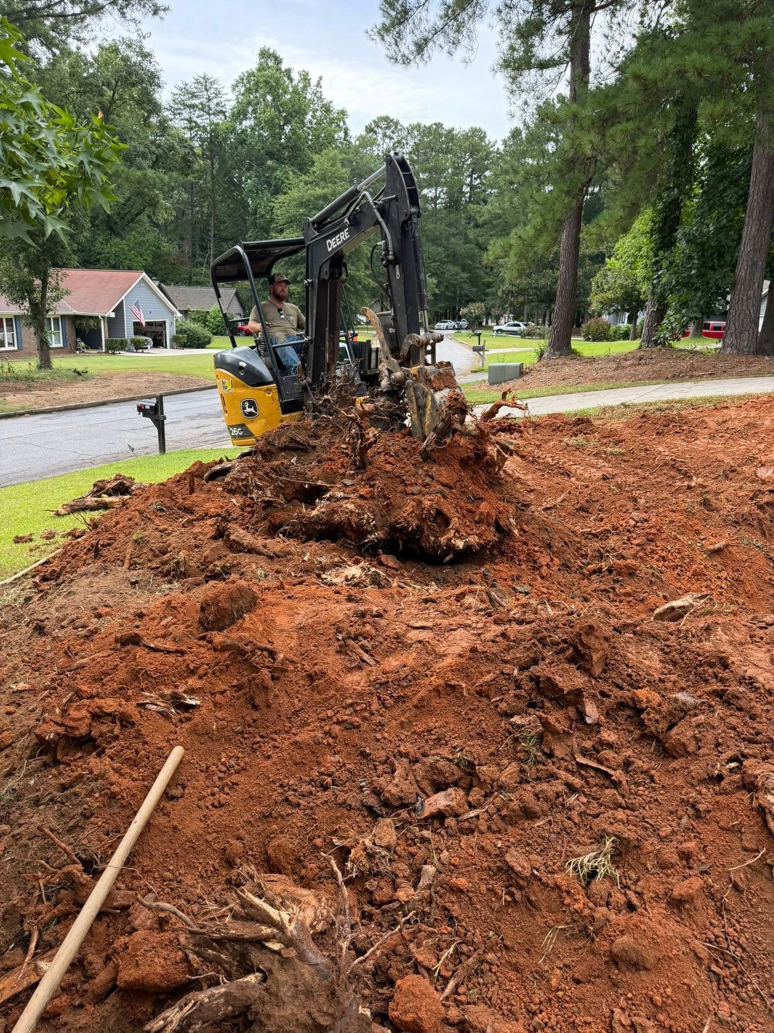 Stump Removal for J&J Hauling and Outdoor in Fayetteville, GA