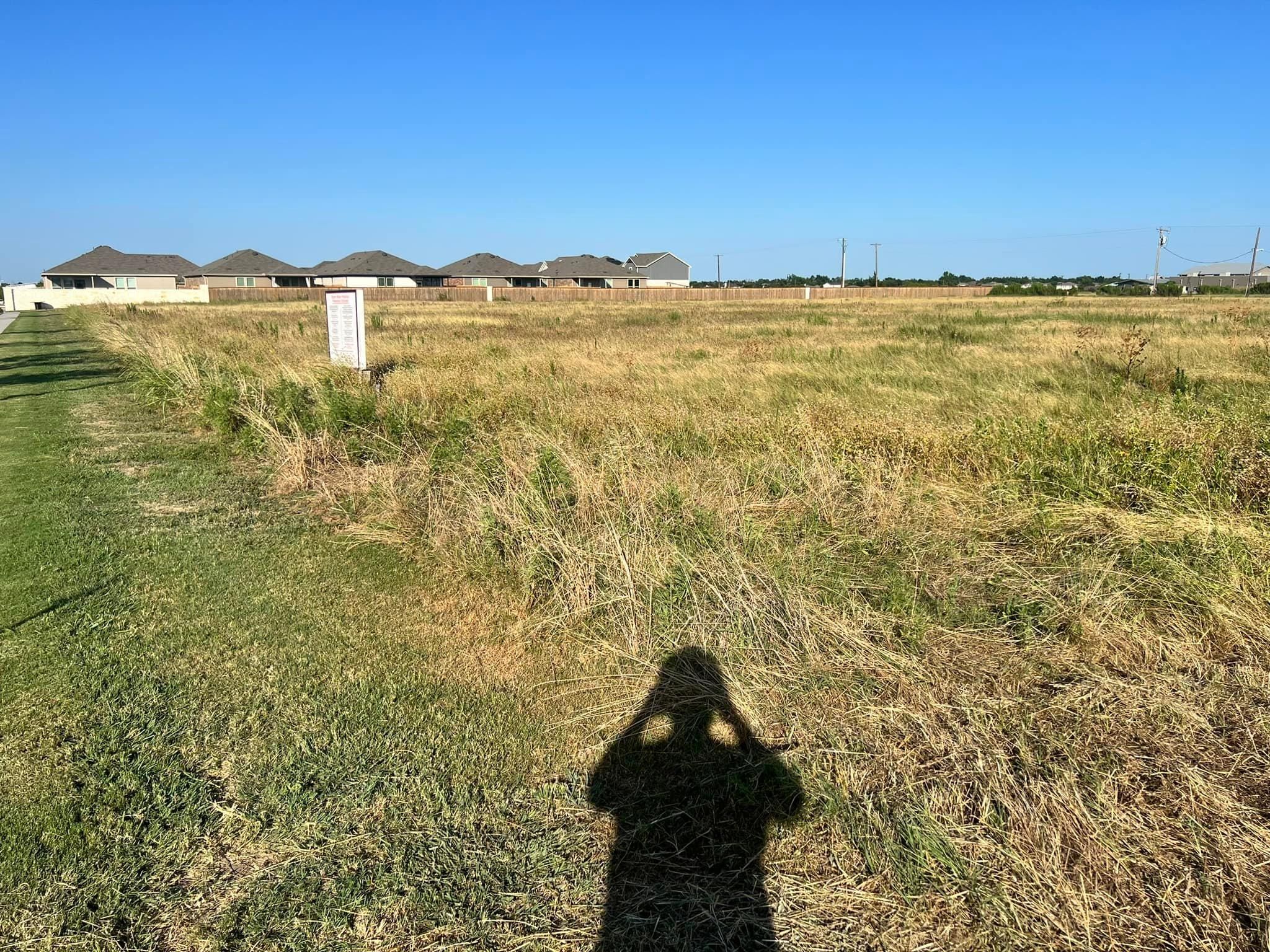 Mowing for Allen Lawn Care in Taylor, Texas