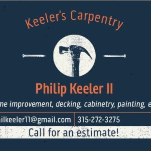  for Keeler’s Carpentry in Dolgeville,,  NY