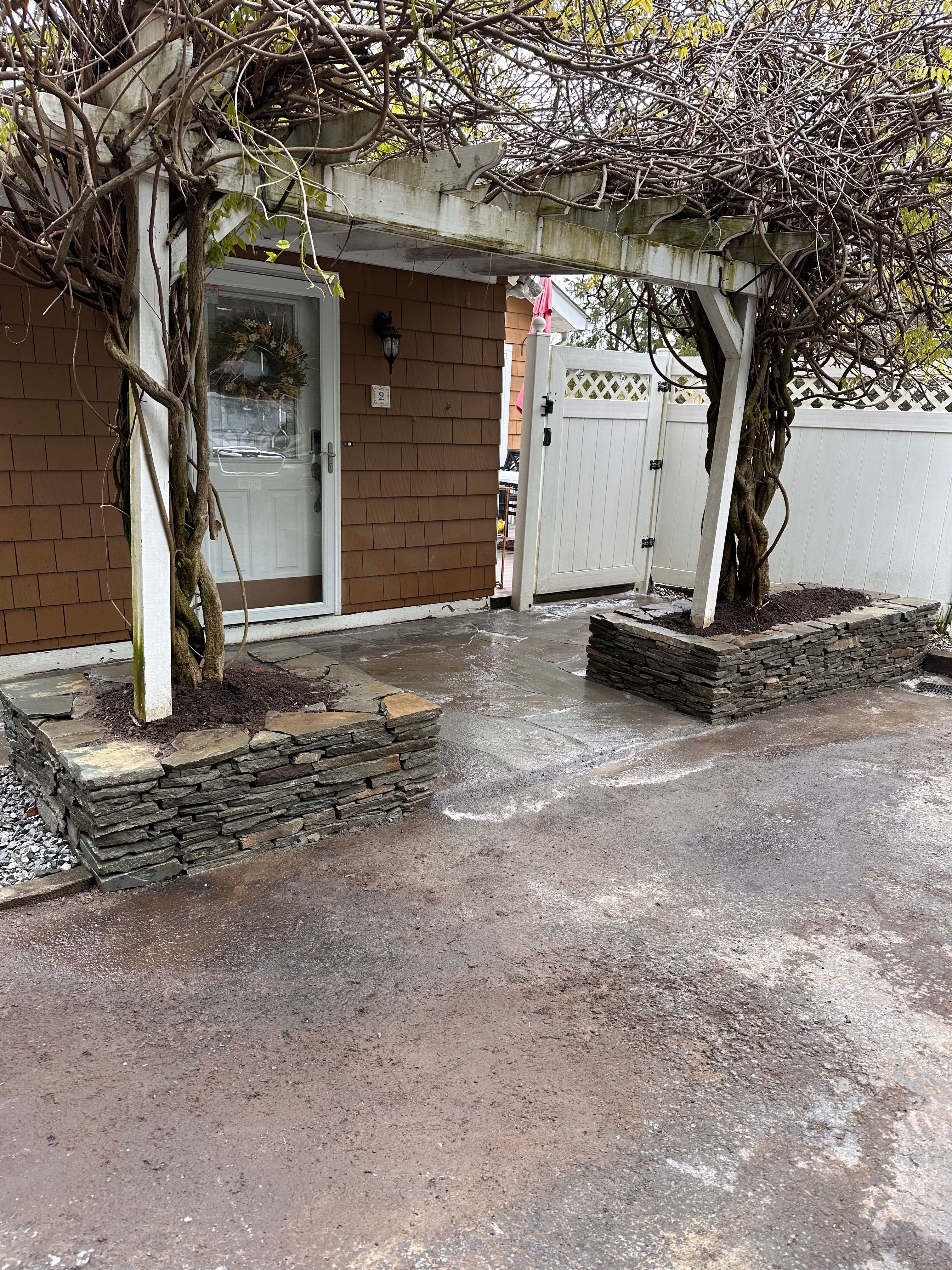Natural stone masonry  for Wantage Fence & Stonework, LLC in Wantage, New Jersey