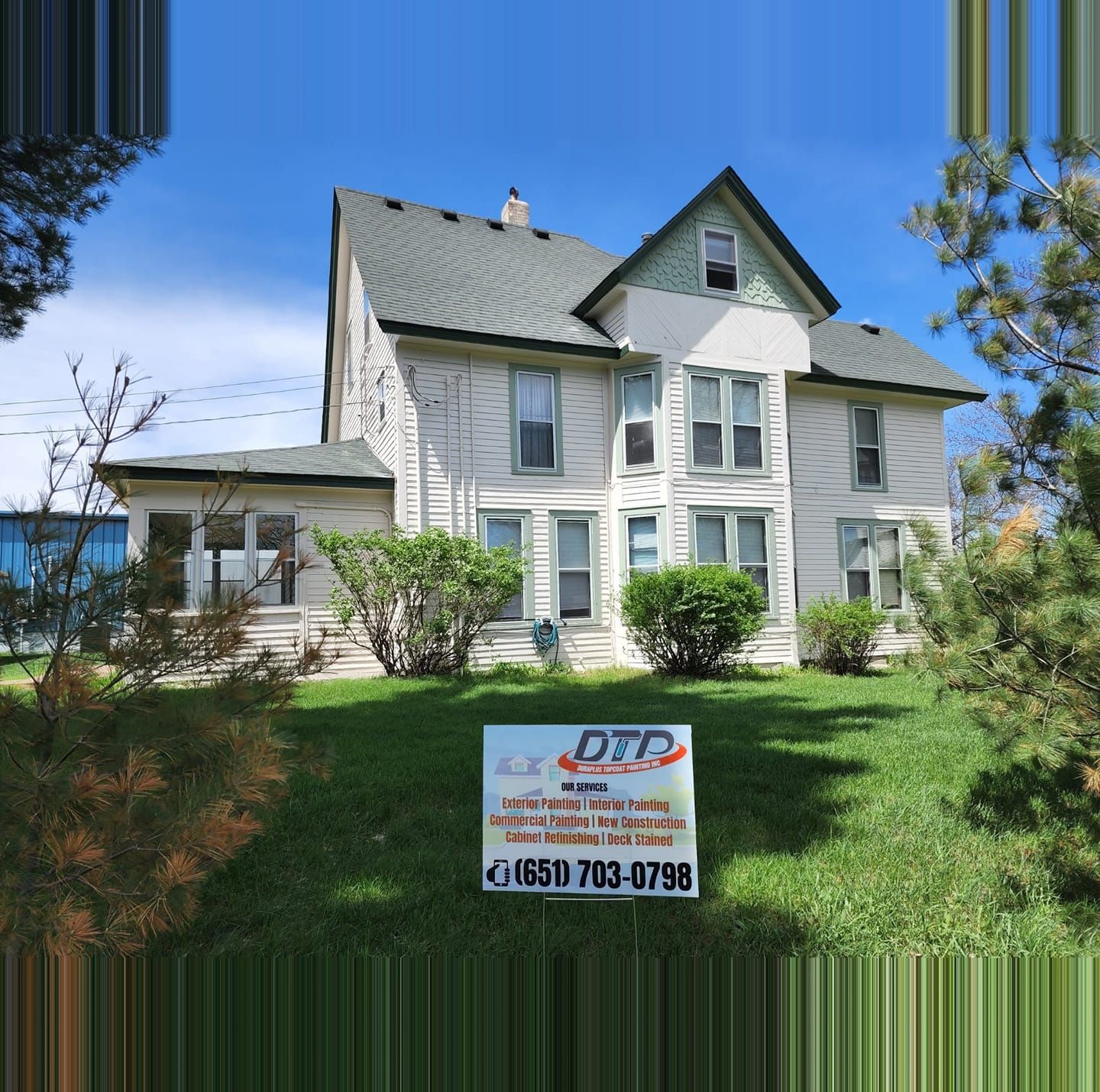 Exterior Painting for Duraplus Topcoat Painting in New Brighton, MN