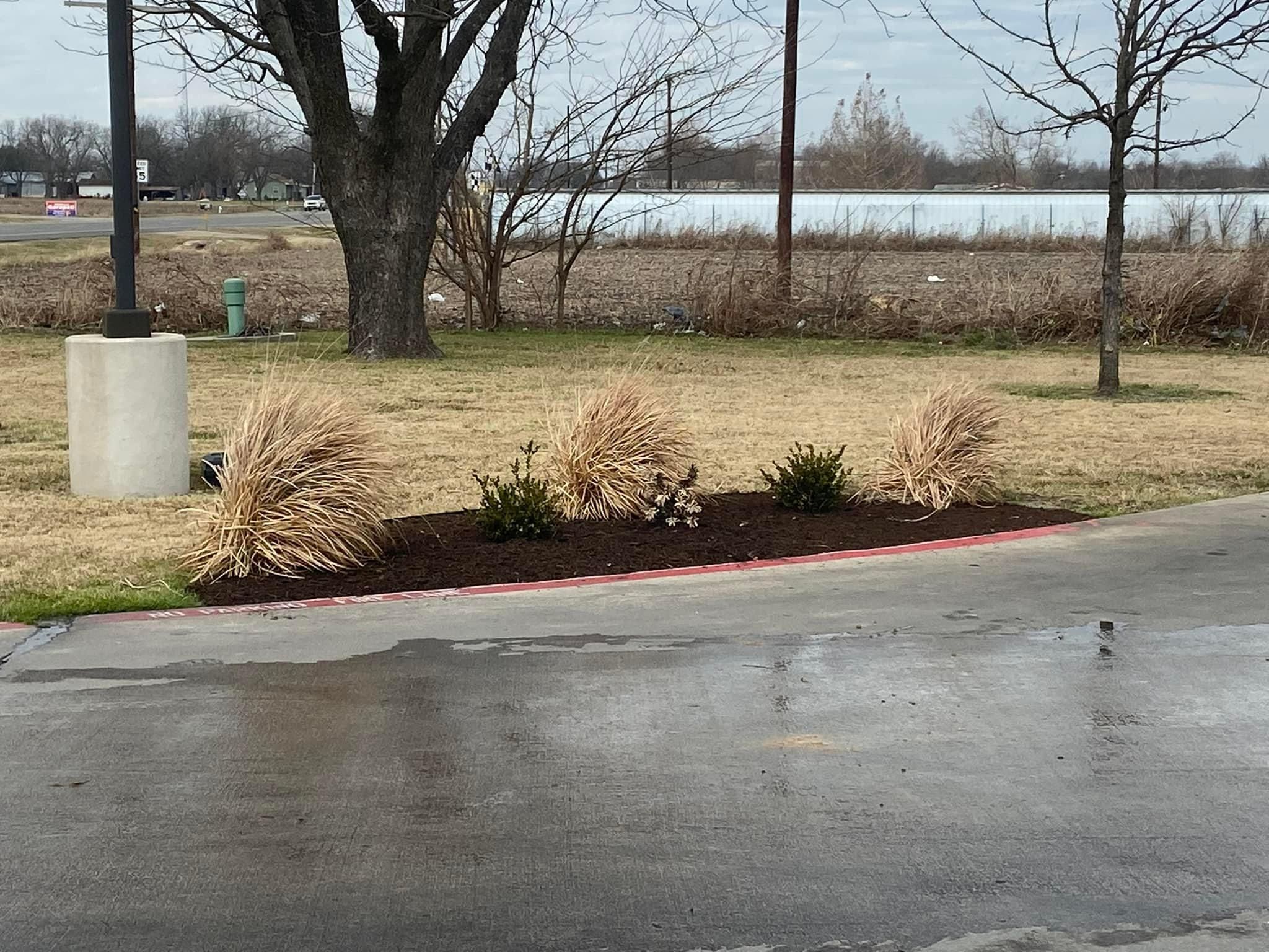 Mowing for Allen Lawn Care in Taylor, Texas