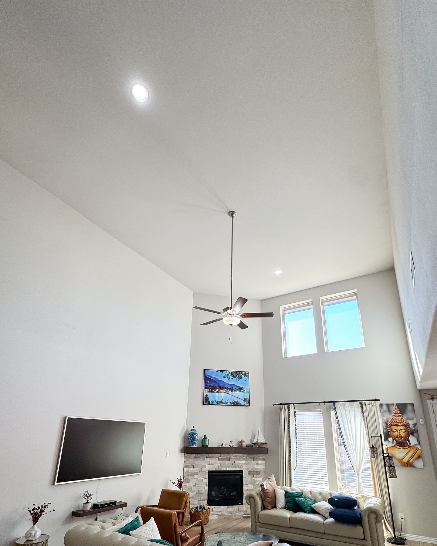Lighting Installs for Galev Electric in Prosper, TX
