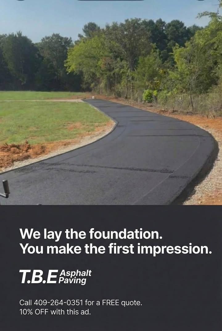  for T.B.E Asphalt Paving in Spring, TX