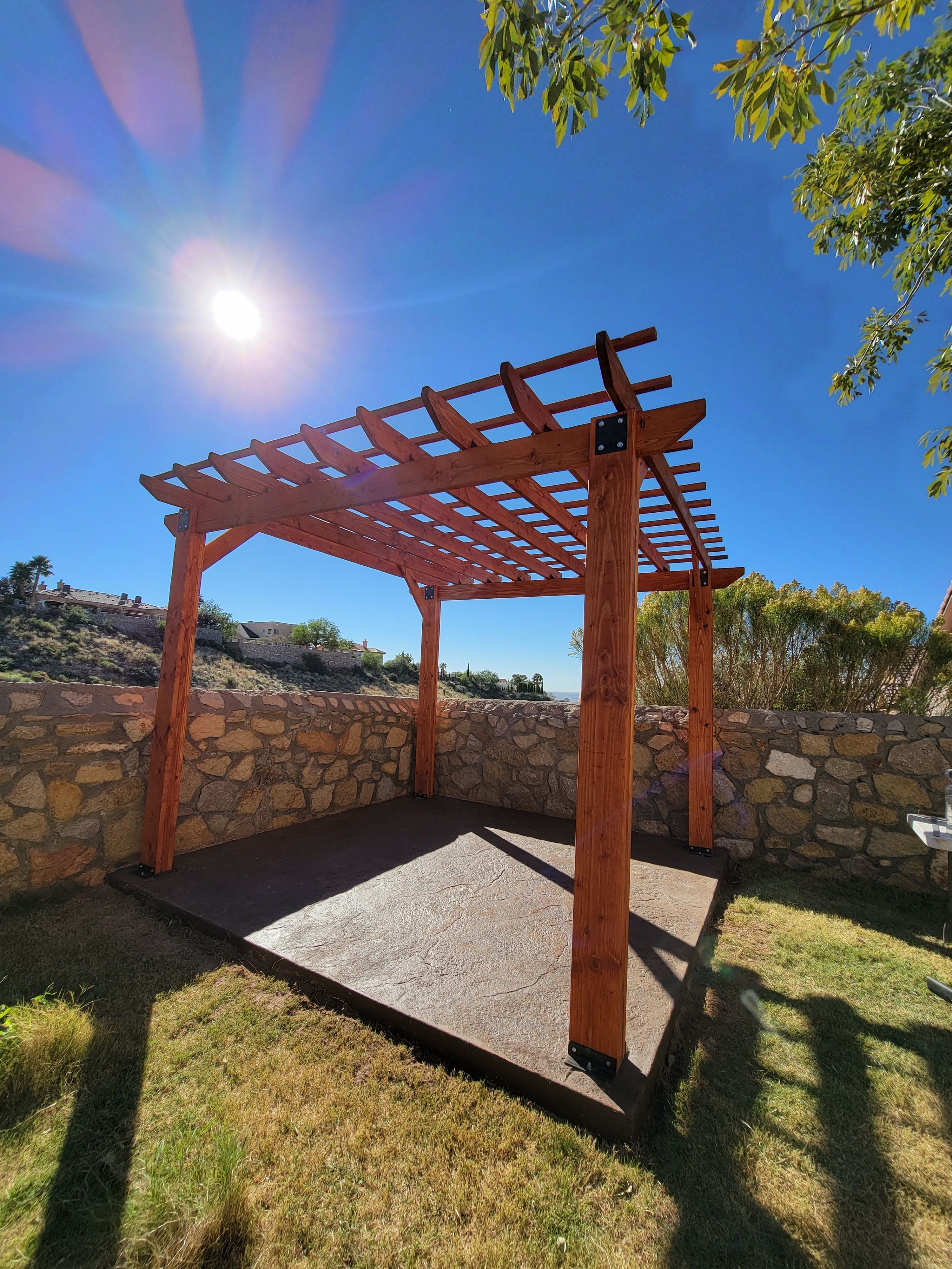 Pergola Construction for Great Outdoors Patio Projects in El Paso, TX