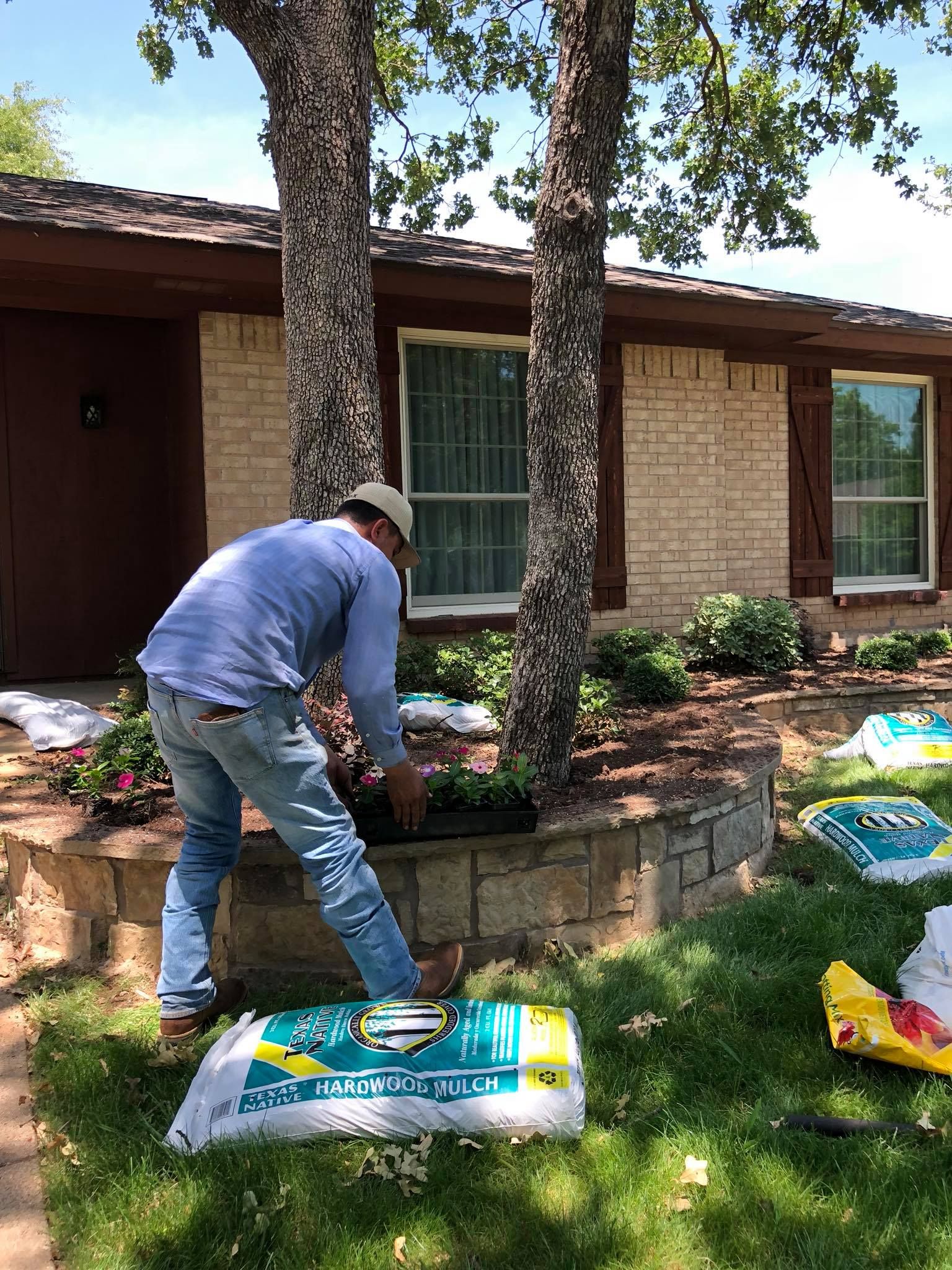 Landscaping for E&D Landscape Services in Mansfield, TX